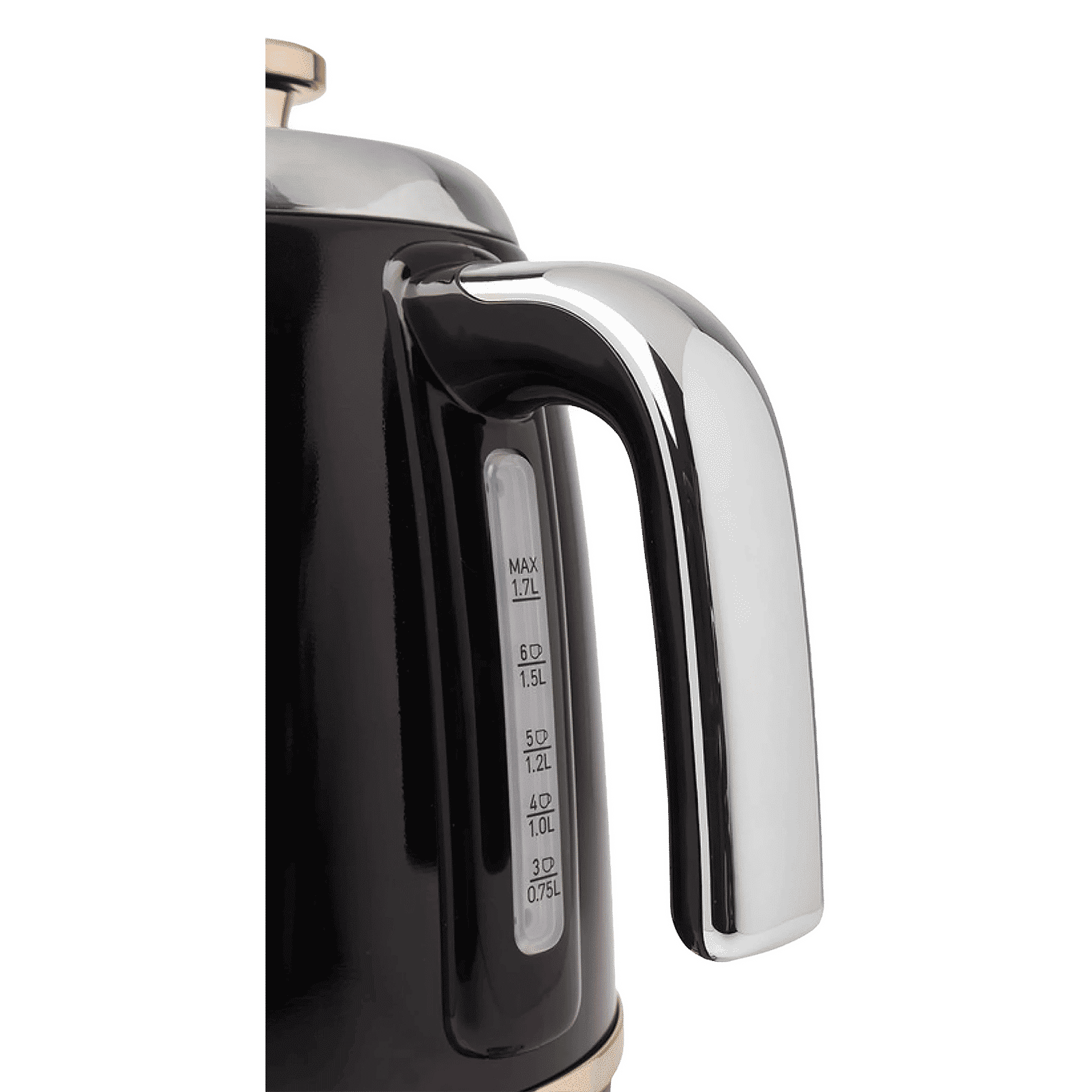 HADEN Salcombe 1000 Watt 1.7 Litre Electric Kettle with Auto Shut Off (Black)_9