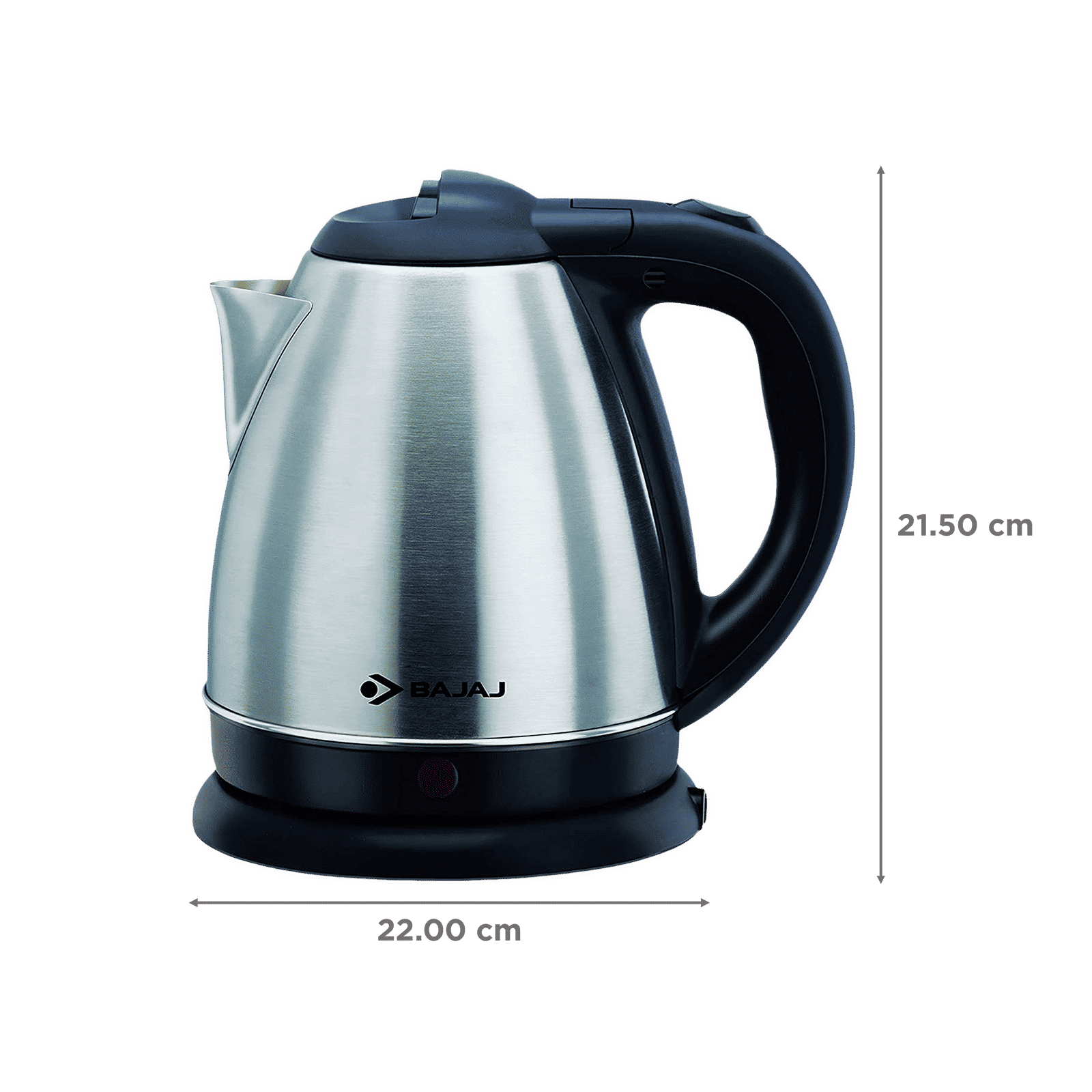BAJAJ 1300 Watt 1.2 Litre Electric Kettle with 360 Degree Connector (Black)_2