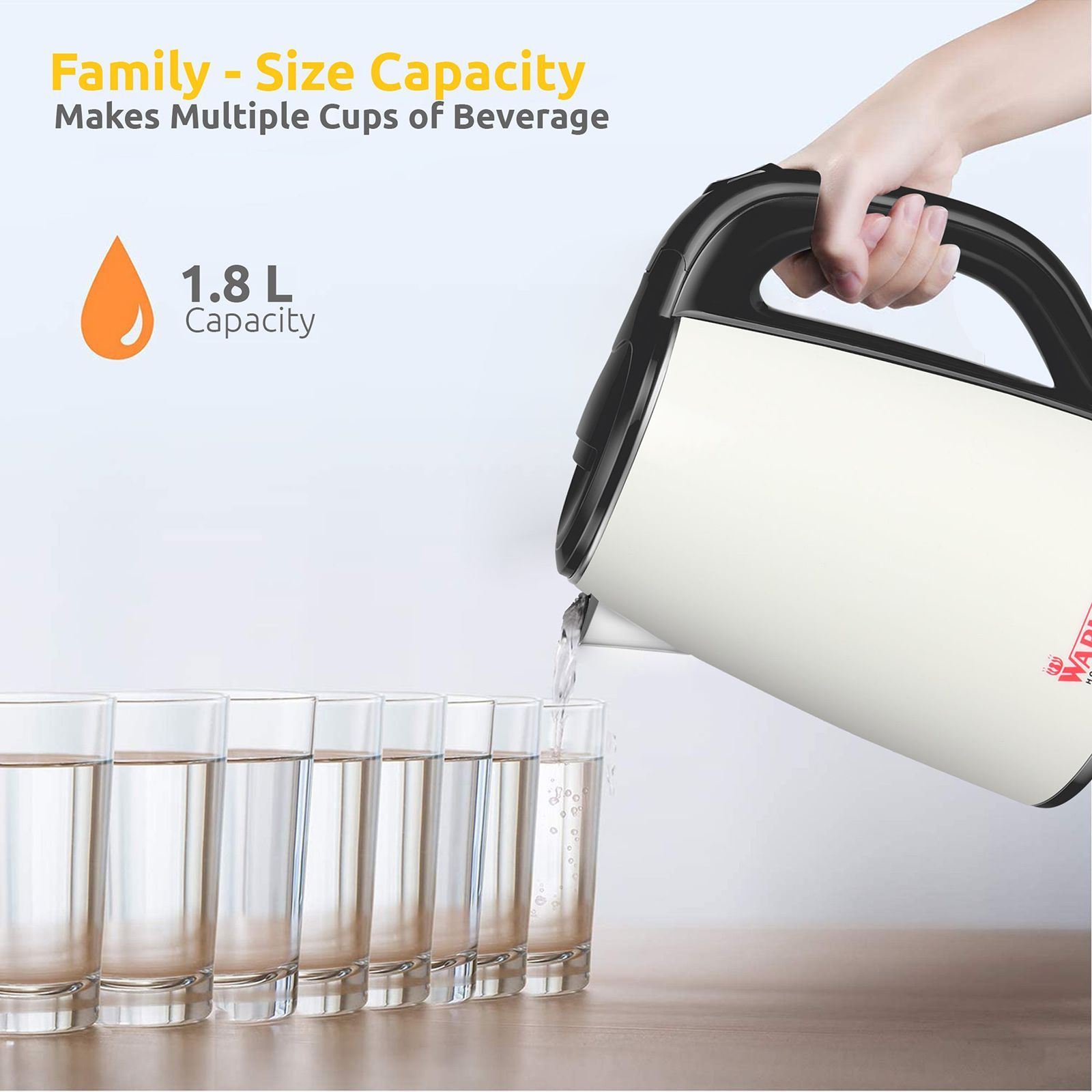 WARMEX Boil & Serve 99 1500 Watt 1.8 Litre Electric Kettle with Auto Shut Off (White)_10