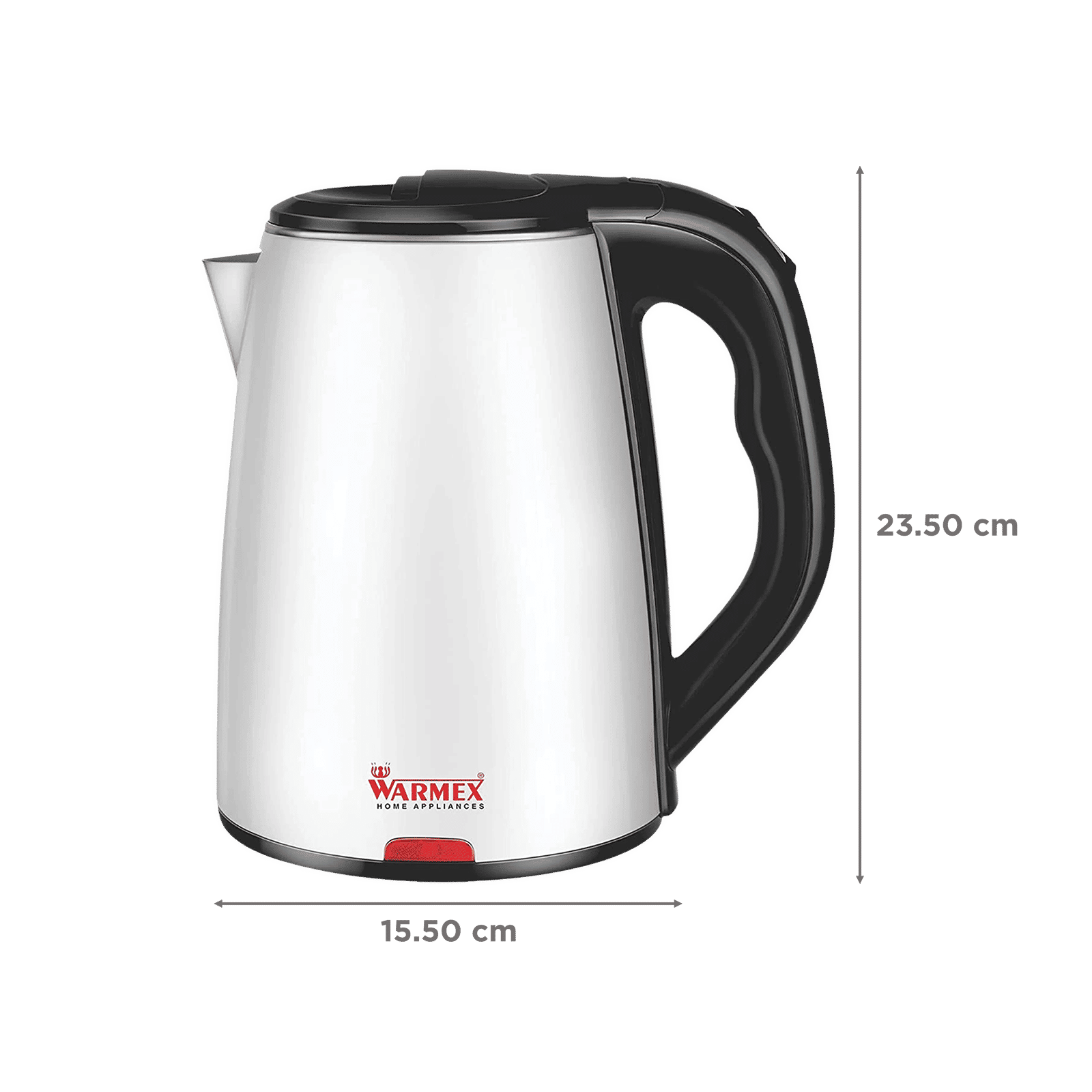 WARMEX Boil & Serve 99 1500 Watt 1.8 Litre Electric Kettle with Auto Shut Off (White)_2