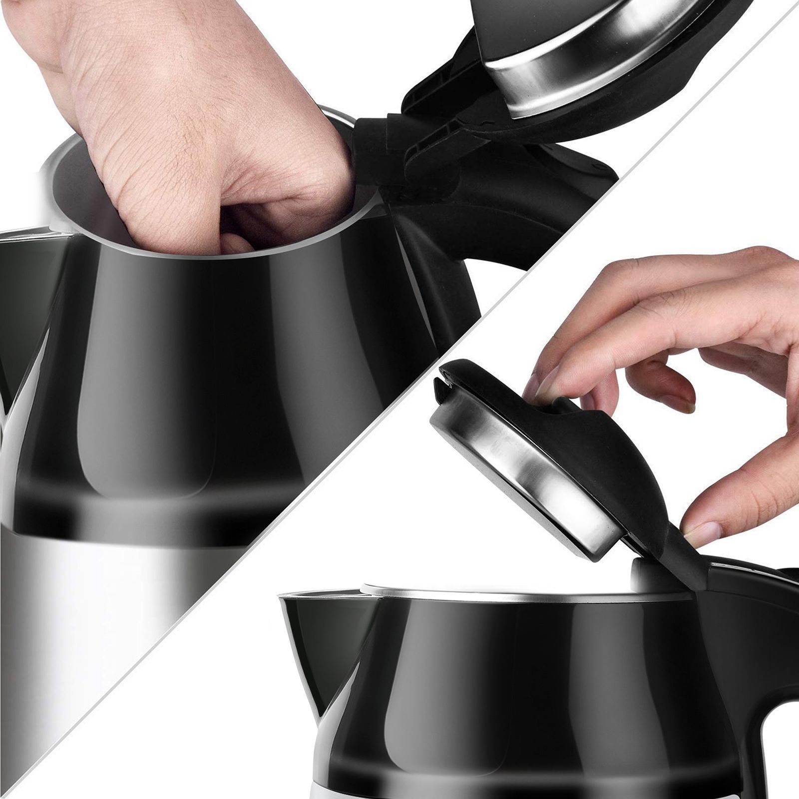 WARMEX Boil & Serve SS 1500 Watt 1.8 Litre Electric Kettle with Auto Shut Off (Black & Silver)_10