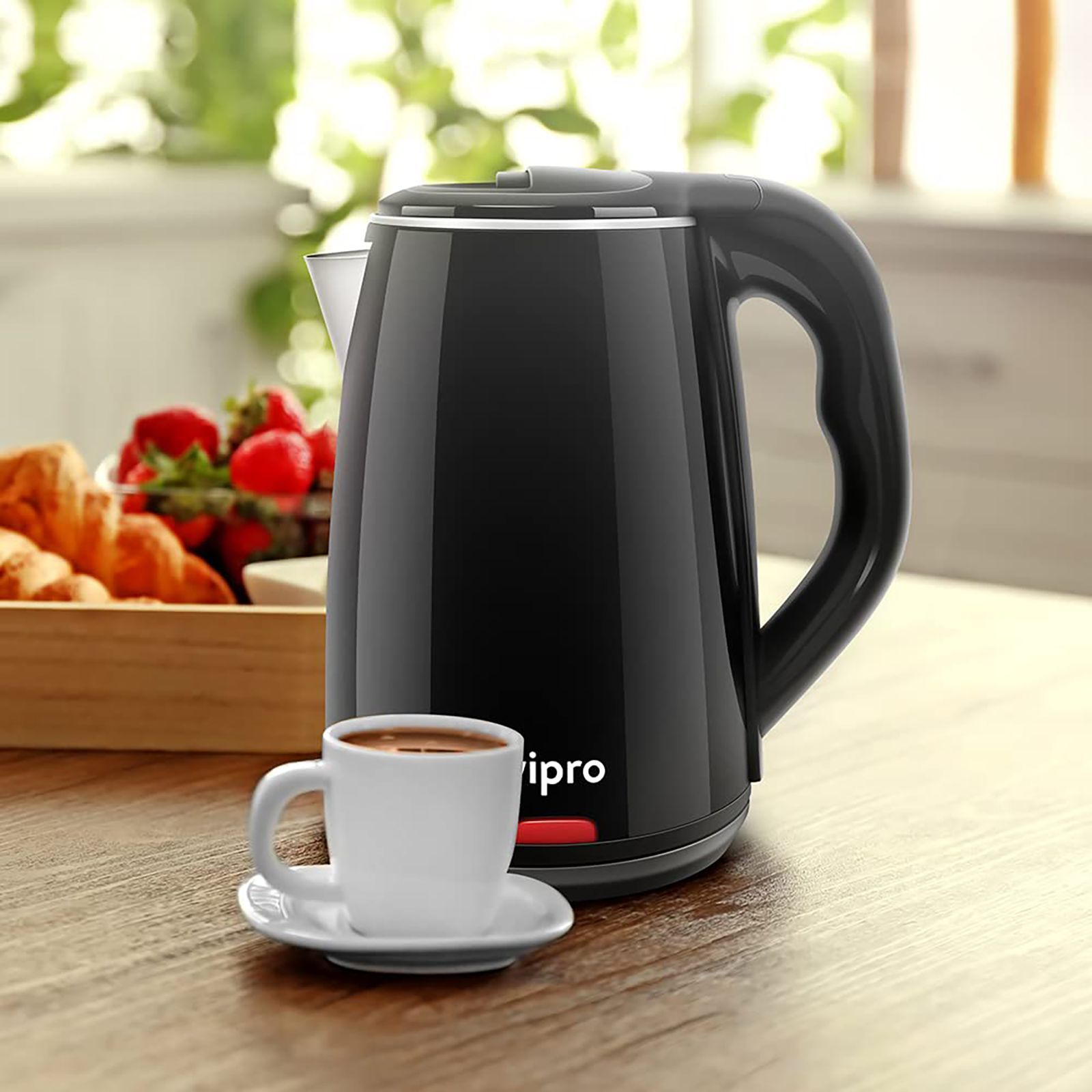 wipro Vesta 1500 Watt 1.8 Litre Electric Kettle with Overheat Protection (Black)_9