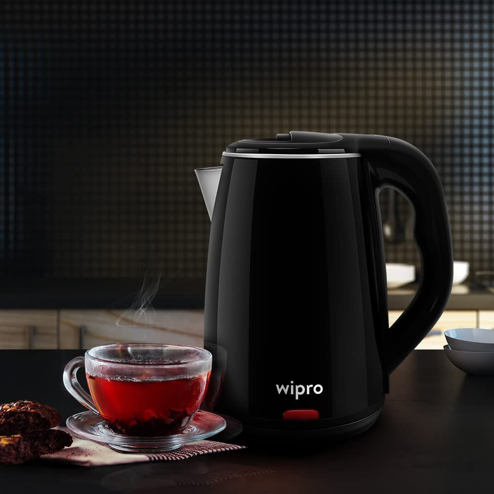 wipro Vesta 1500 Watt 1.8 Litre Electric Kettle with Overheat Protection (Black)_14
