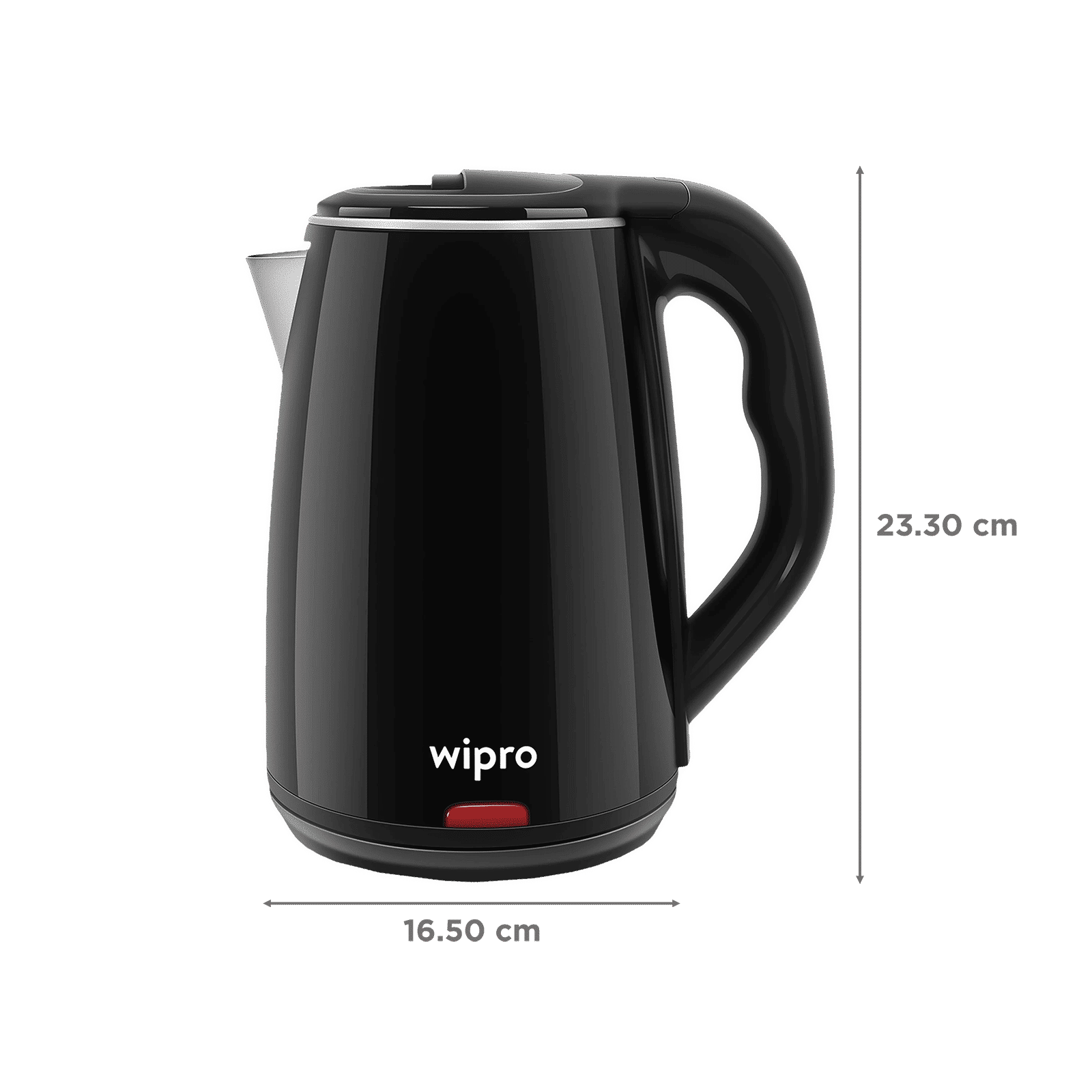 wipro Vesta 1500 Watt 1.8 Litre Electric Kettle with Overheat Protection (Black)_2