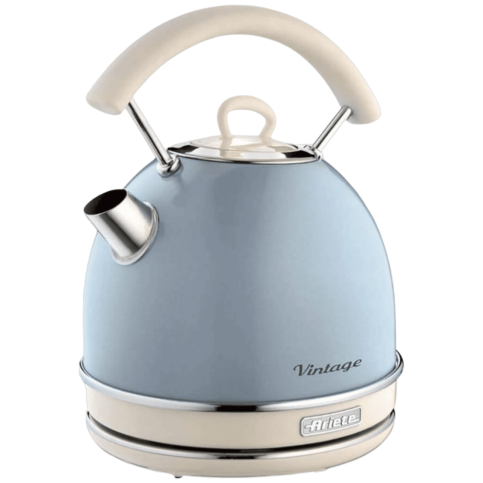 Ariete Vintage Dome 2000 Watt 1.7 Litre Electric Kettle with 360 Degree Rotating Base (Blue)_1