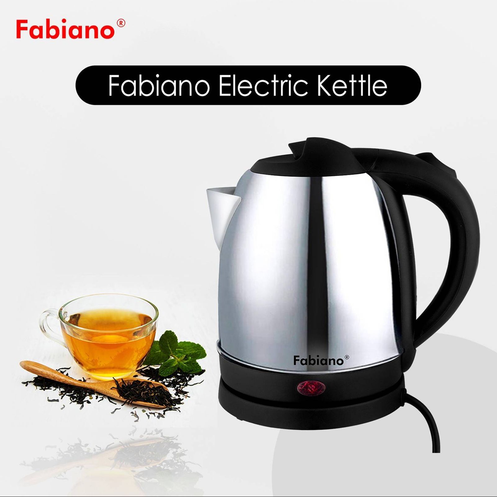 Fabiano E-15 1500 Watt 1.5 Litre Electric Kettle with Cool Touch Handle (Silver) Fabiano E-15 1500 Watt 1.5 Litre Electric Kettle with Cool Touch Handle (Silver)_8