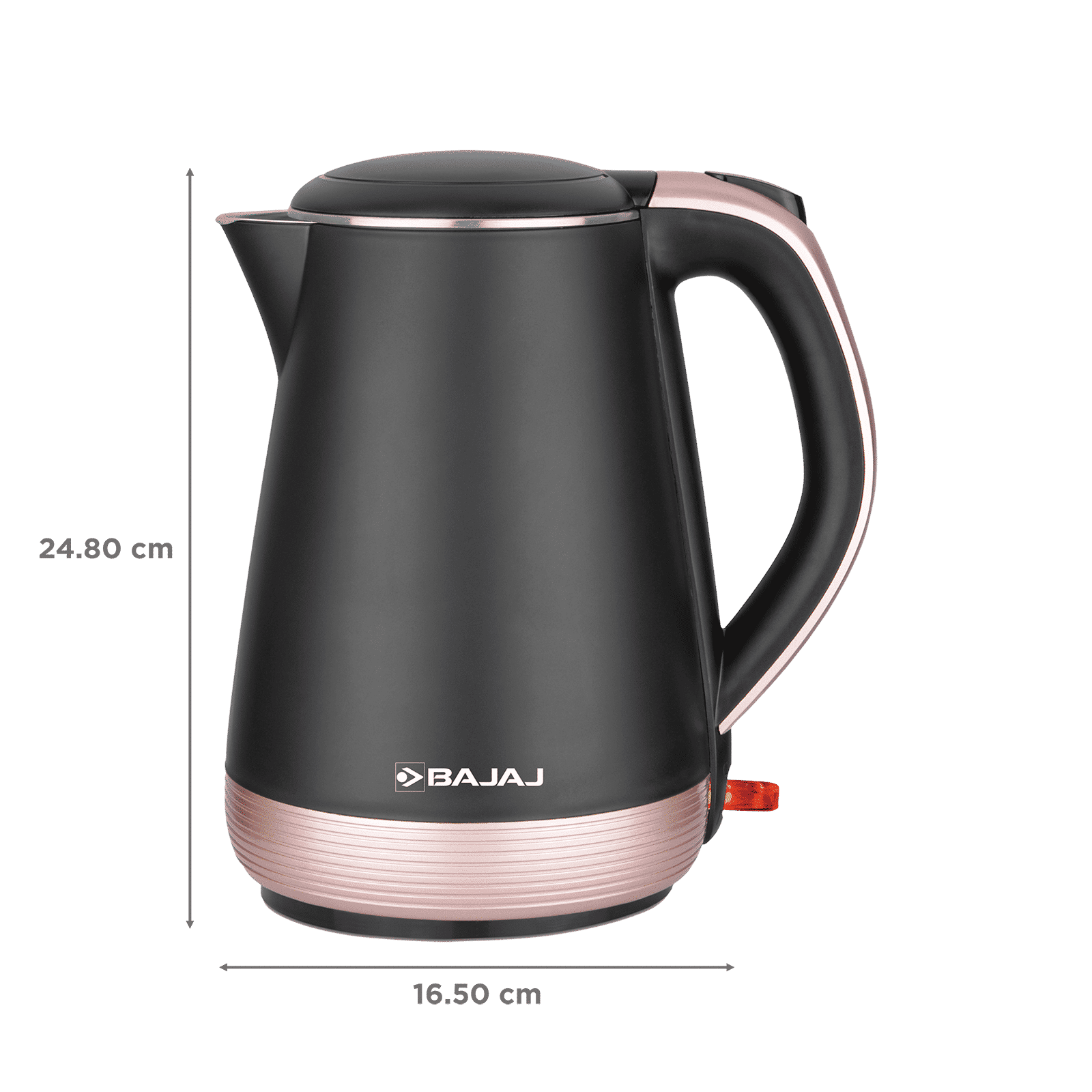 BAJAJ KTP 1300 Watt 1.7 Litre Electric Kettle with Cool Touch Body (Black & Gold) BAJAJ KTP 1300 Watt 1.7 Litre Electric Kettle with Cool Touch Body (Black & Gold)_2