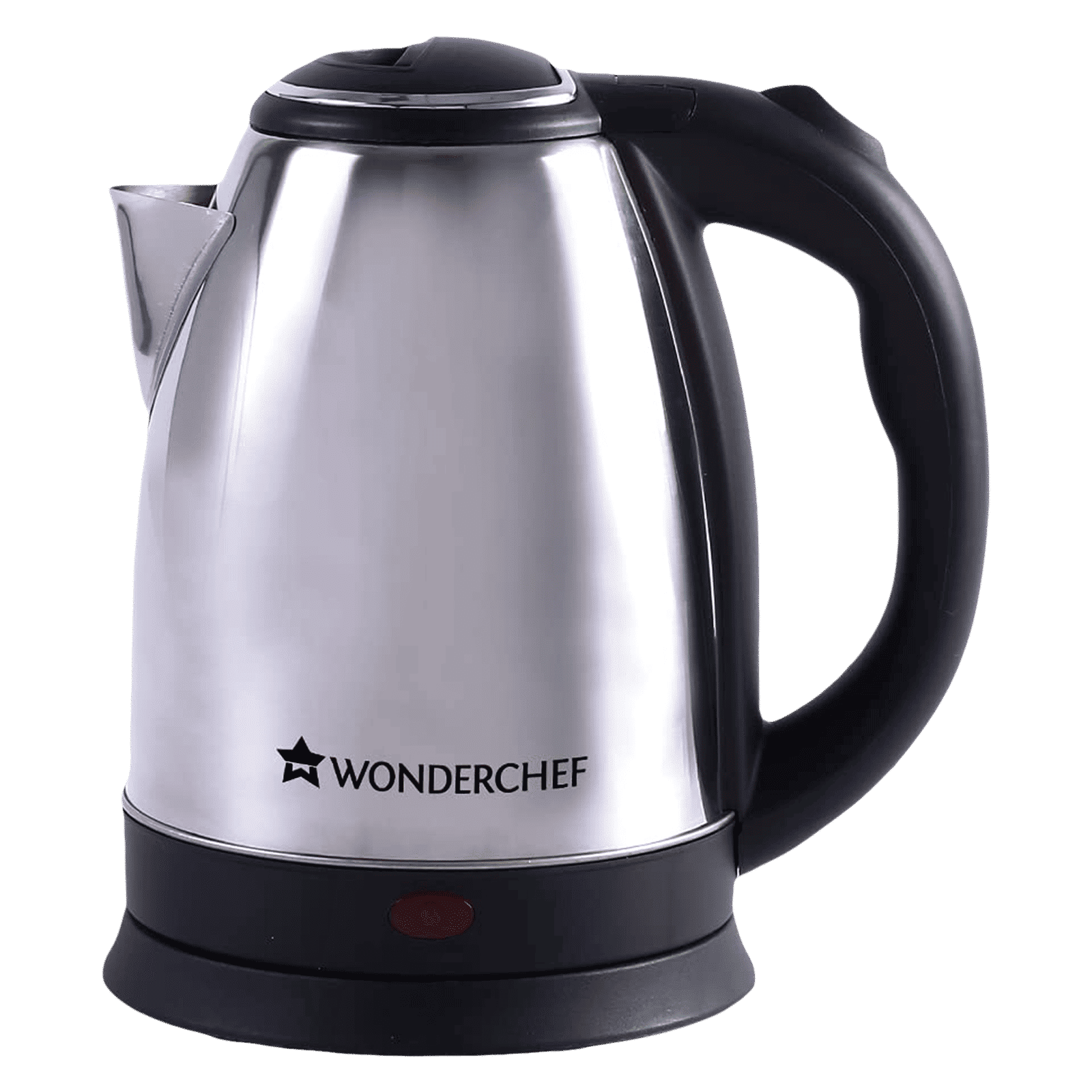 WONDERCHEF Crescent 1800 Watt 1.8 Litre Electric Kettle with Safety Locking Lid (Silver)_1