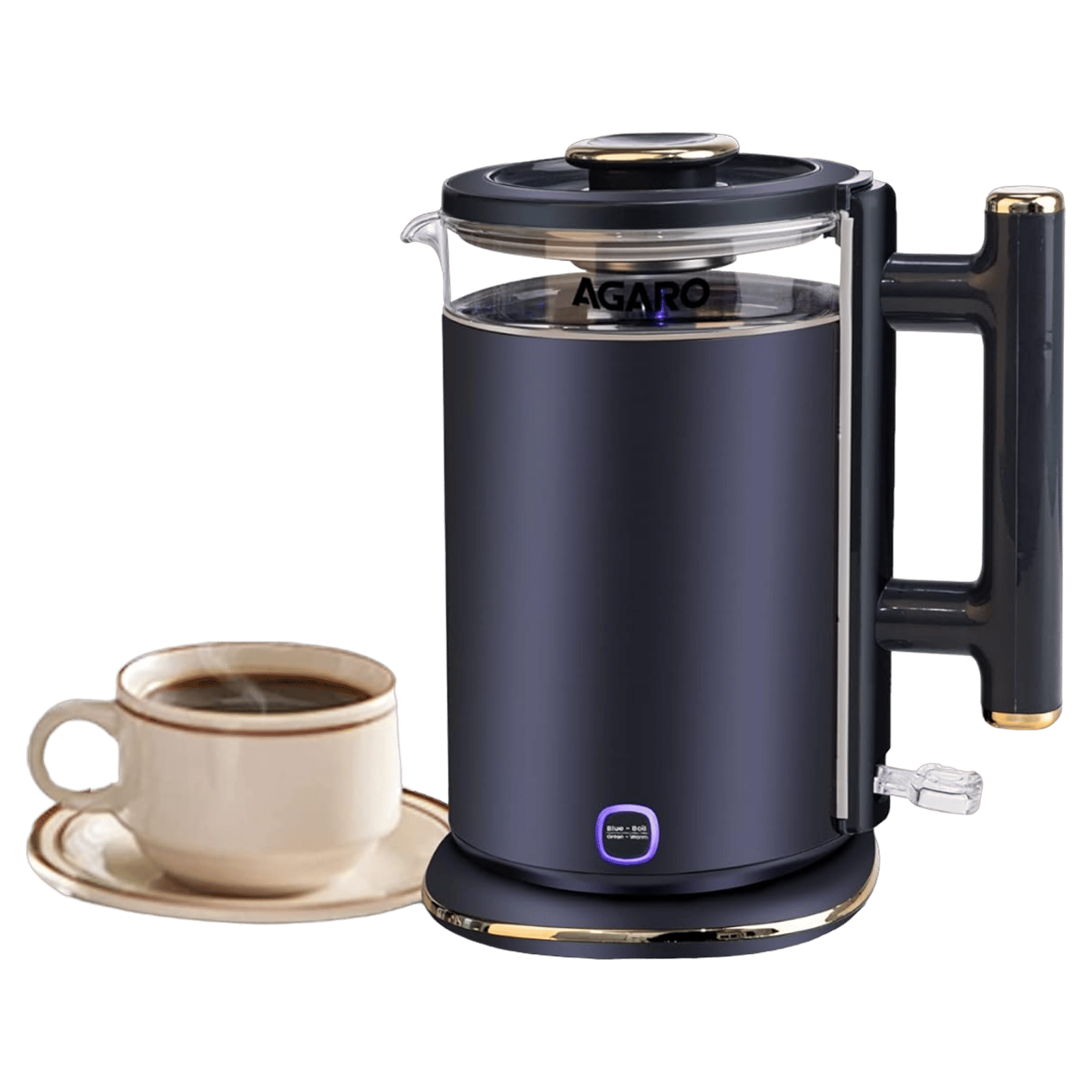 AGARO Regal 1355 Watt 1.5 Litre Electric Kettle with Cool Touch Handle (Black) AGARO Regal 1355 Watt 1.5 Litre Electric Kettle with Cool Touch Handle (Black)_1