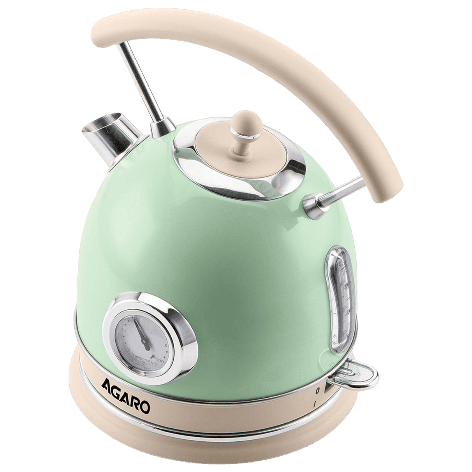 AGARO Regency Vintage 2150 Watt 1.8 Litre Electric Kettle with Cool Touch Handle (Green)_1