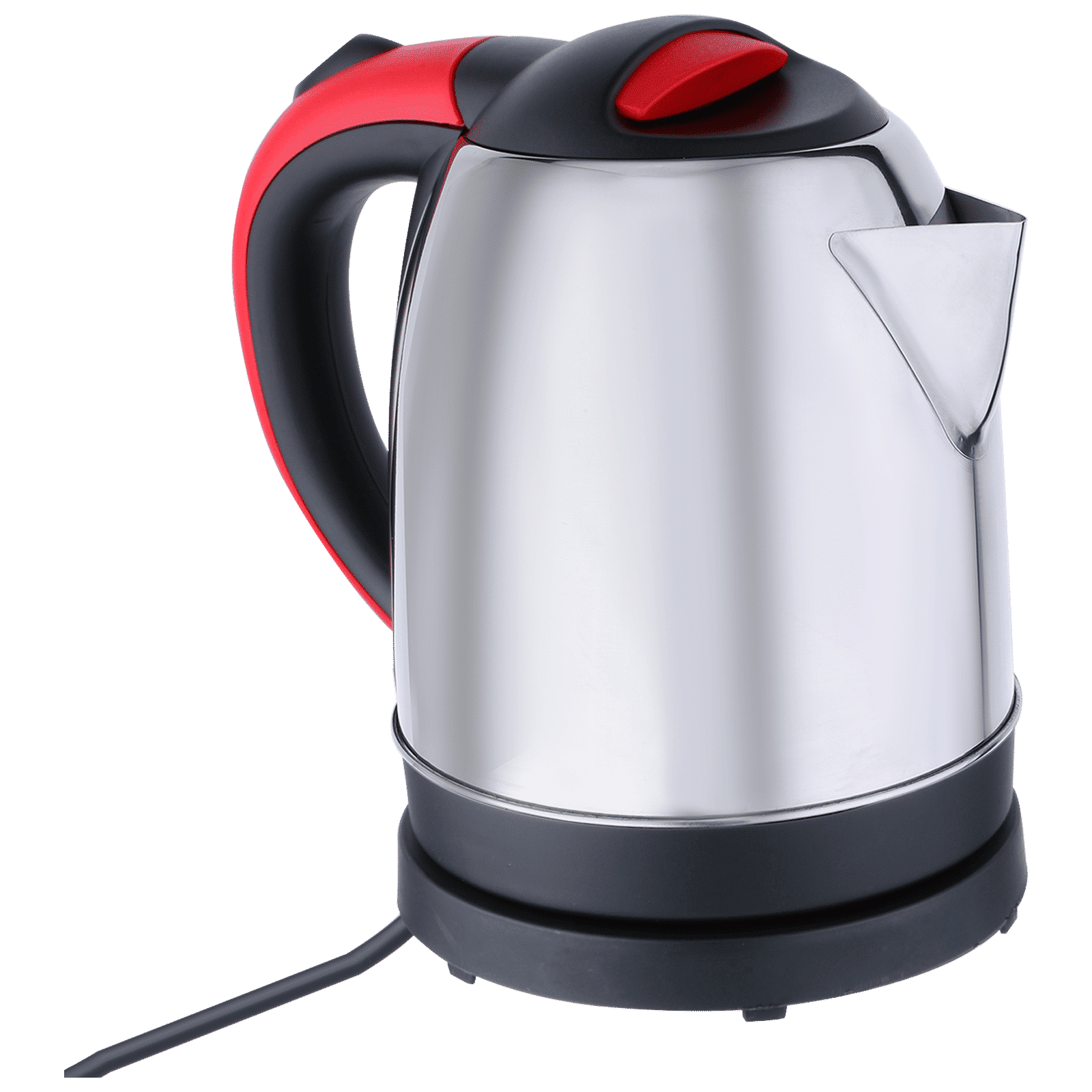 Croma 1500 Watt 1.2 Litre Electric Kettle with Overload Protection (Red & Silver)_6