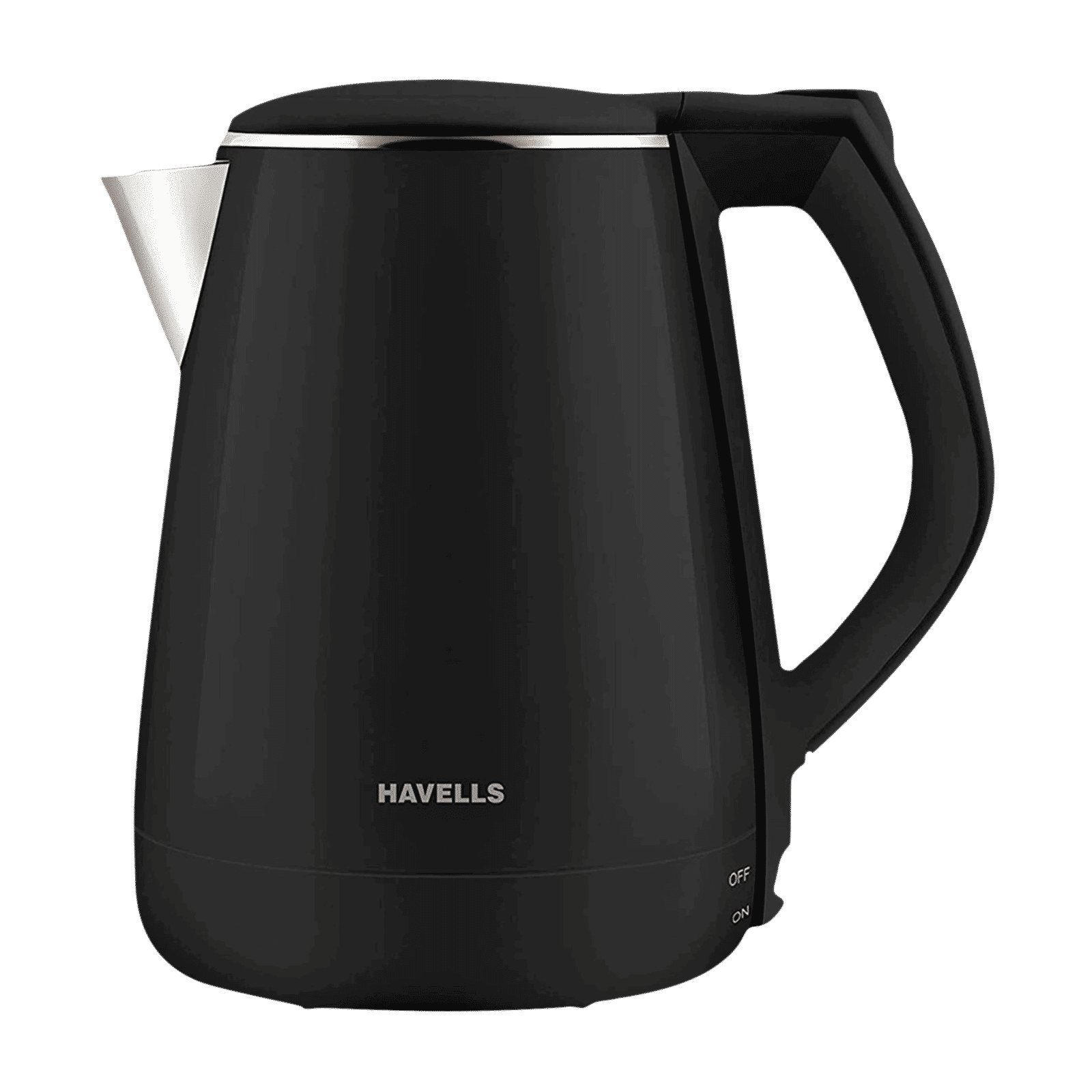 HAVELLS Aqua Plus 1250 Watt 1.2 Litre Electric Kettle with Cool Touch Outer Body (Black) HAVELLS Aqua Plus 1250 Watt 1.2 Litre Electric Kettle with Cool Touch Outer Body (Black)_1