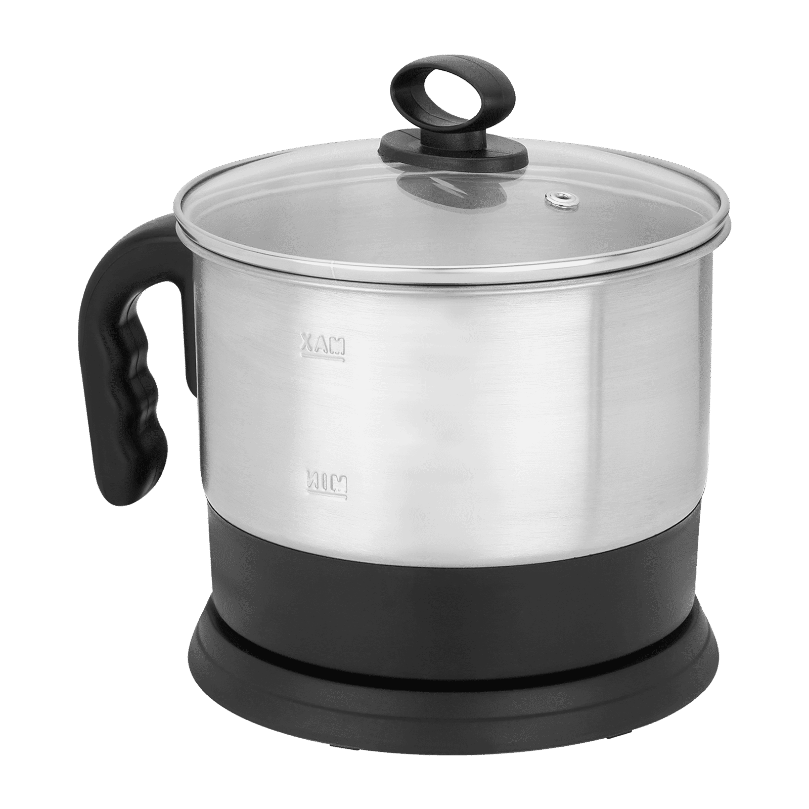 Croma 600 Watt 1.3 Litre Multi Cook Kettle with Auto Shut-off (Black and Silver)_11
