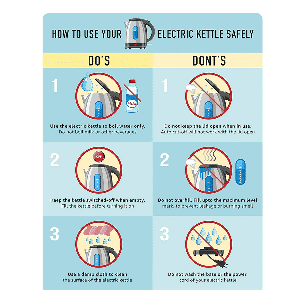 Prestige PKOSS 1500 Watt 1.8 Litre Electric Kettle with 360 Degree Swivel (Black) Prestige PKOSS 1500 Watt 1.8 Litre Electric Kettle with 360 Degree Swivel (Black)_9