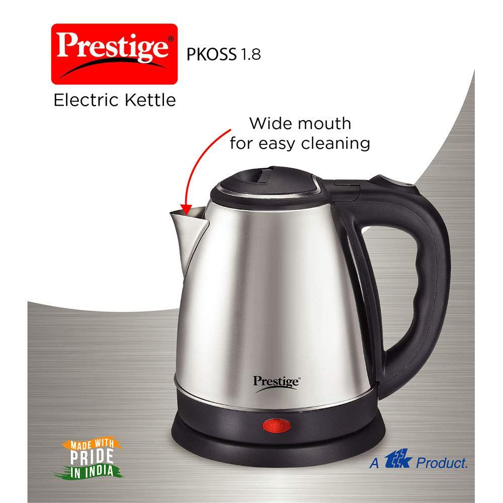 Prestige PKOSS 1500 Watt 1.8 Litre Electric Kettle with 360 Degree Swivel (Black) Prestige PKOSS 1500 Watt 1.8 Litre Electric Kettle with 360 Degree Swivel (Black)_4