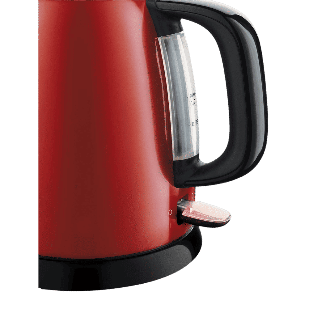 Russell Hobbs Colours Plus 2400 Watt 1 Litre Electric Kettle with Anti Scale Filter (Flame Red)_6