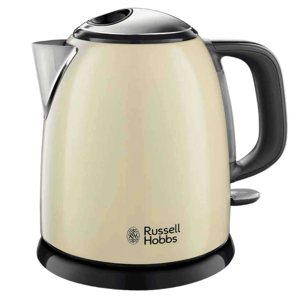 Russell Hobbs Colours Plus 2400 Watt 1 Litre Electric Kettle with Anti Scale Filter (Cream)_1