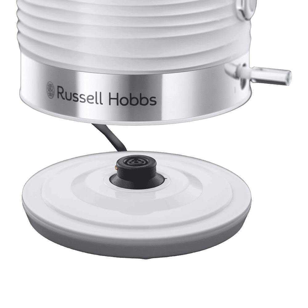 Russell Hobbs Inspire 2400 Watt 1.7 Litre Electric Kettle with 360 Degree Cordless Base (White)_5