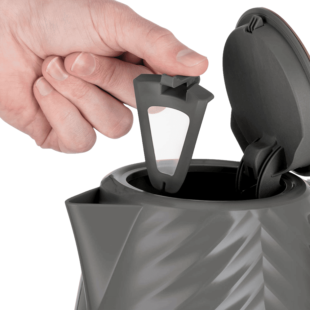 Russell Hobbs Groove 2400 Watt 1.7 Litre Electric Kettle with Perfect Pour Spout (Grey)_8