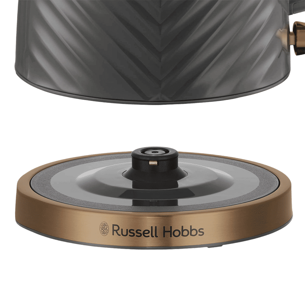 Russell Hobbs Groove 2400 Watt 1.7 Litre Electric Kettle with Perfect Pour Spout (Grey)_5