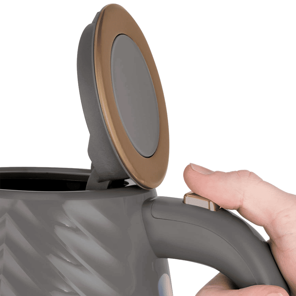 Russell Hobbs Groove 2400 Watt 1.7 Litre Electric Kettle with Perfect Pour Spout (Grey)_6