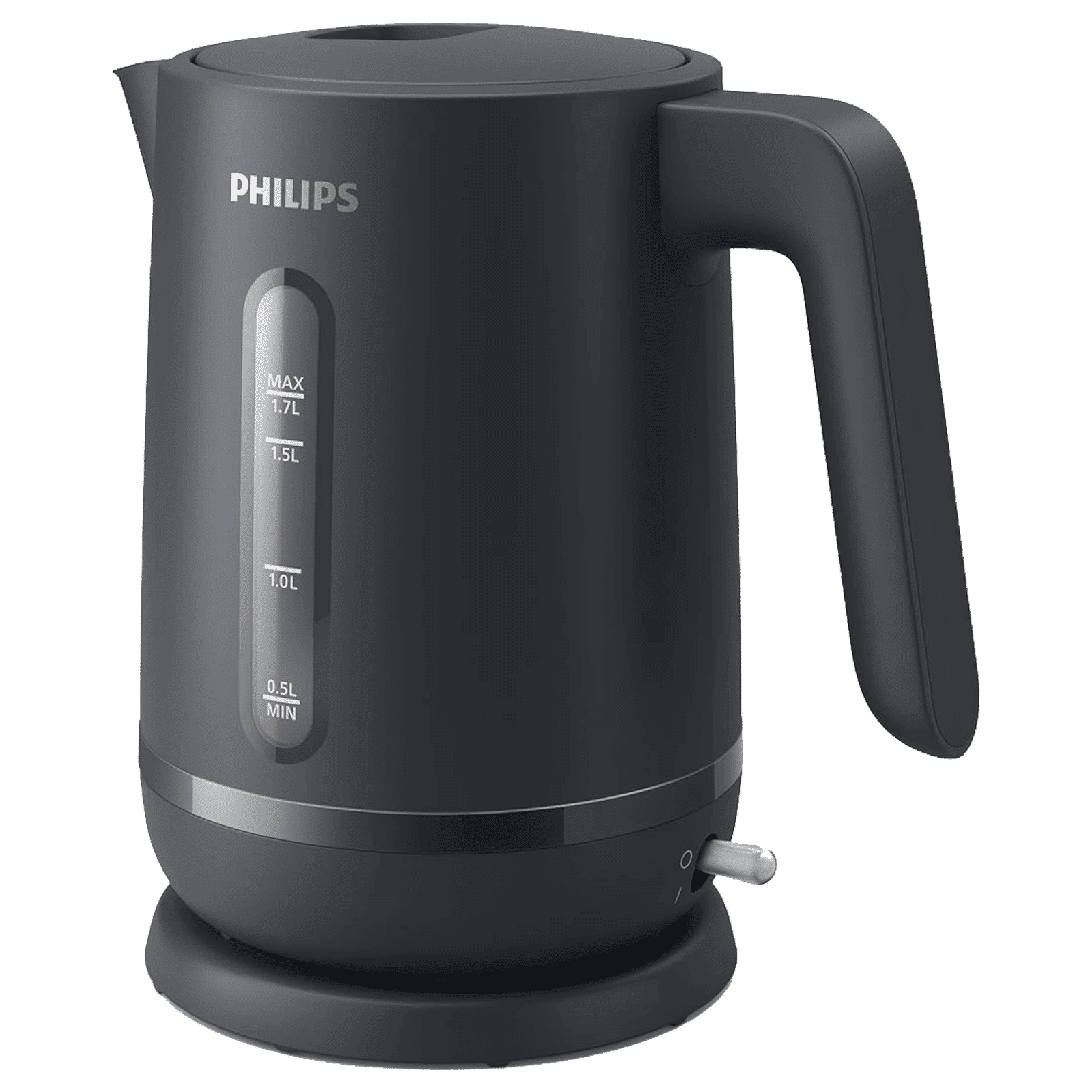 PHILIPS HD9314/90 1800 Watt 1.7 Litre Electric Kettle with Concealed Heating Element (Charcoal Grey) PHILIPS HD9314/90 1800 Watt 1.7 Litre Electric Kettle with Concealed Heating Element (Charcoal Grey)_1