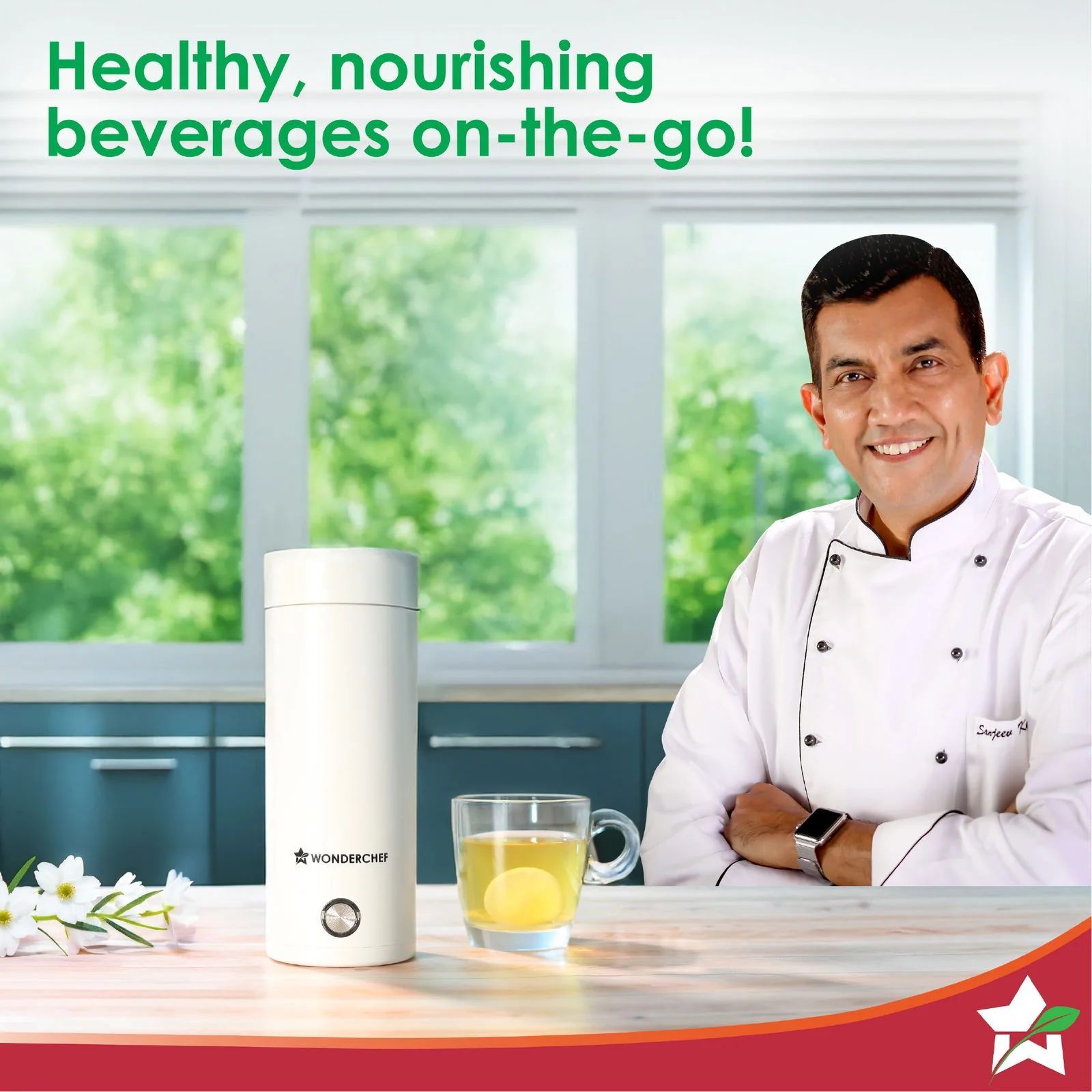 WONDERCHEF Crescent 0.4 Litre Electric Kettle with High-Quality Stainless Steel Interior (White)_3