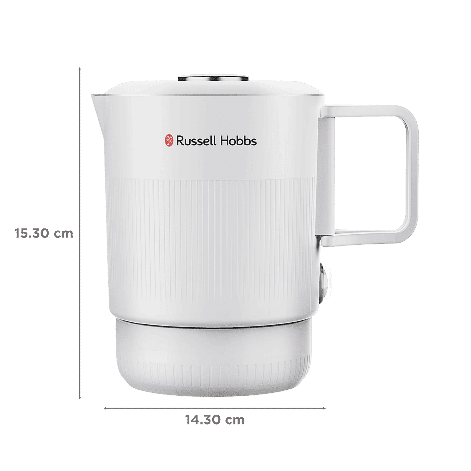 Russell Hobbs TravelMate 600 Watt 0.8 Litre Electric Kettle with Boil Dry Protection (White)_2
