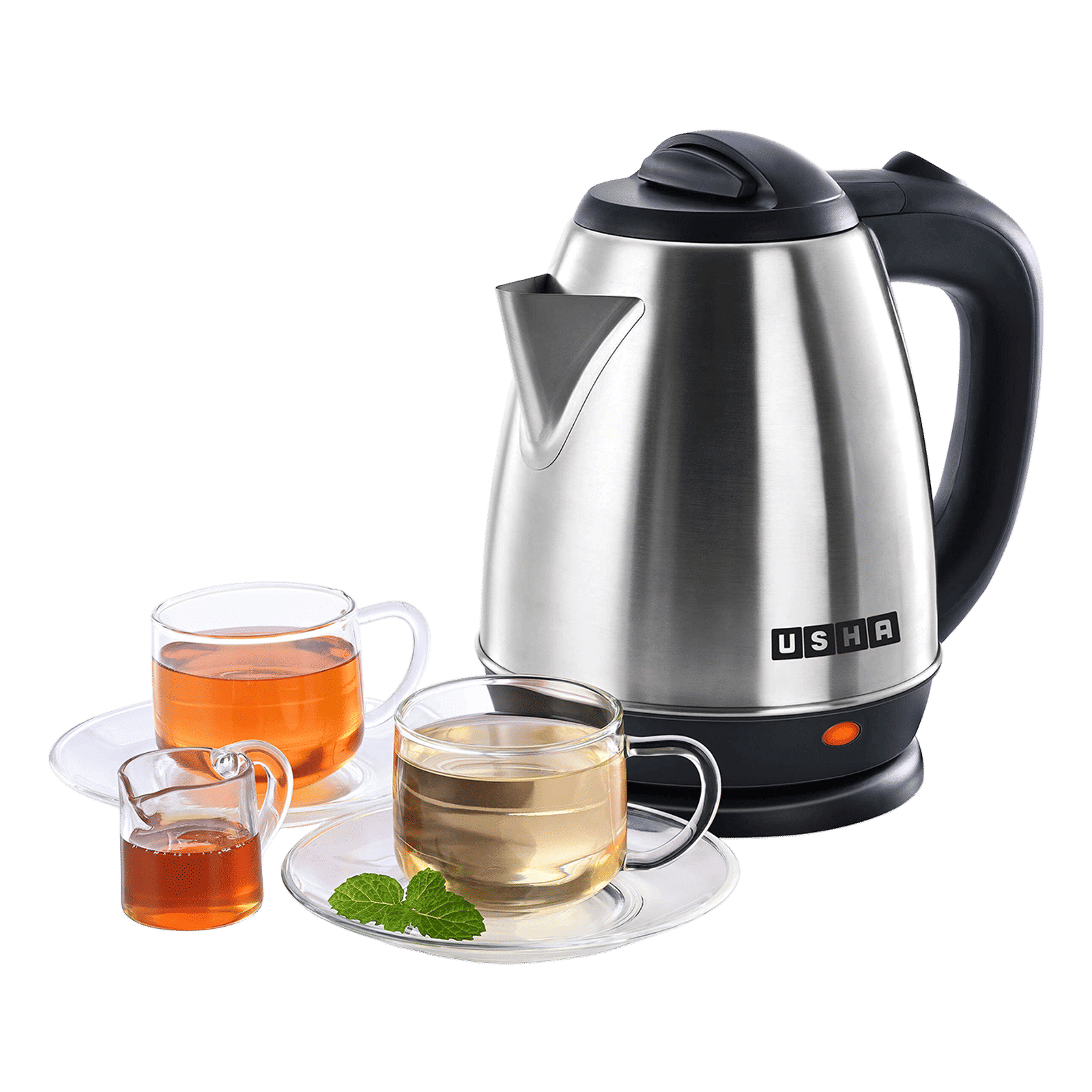 USHA 1200 Watt 1.5 Litre Electric Kettle with Food-Grade SS Body (Black)_6