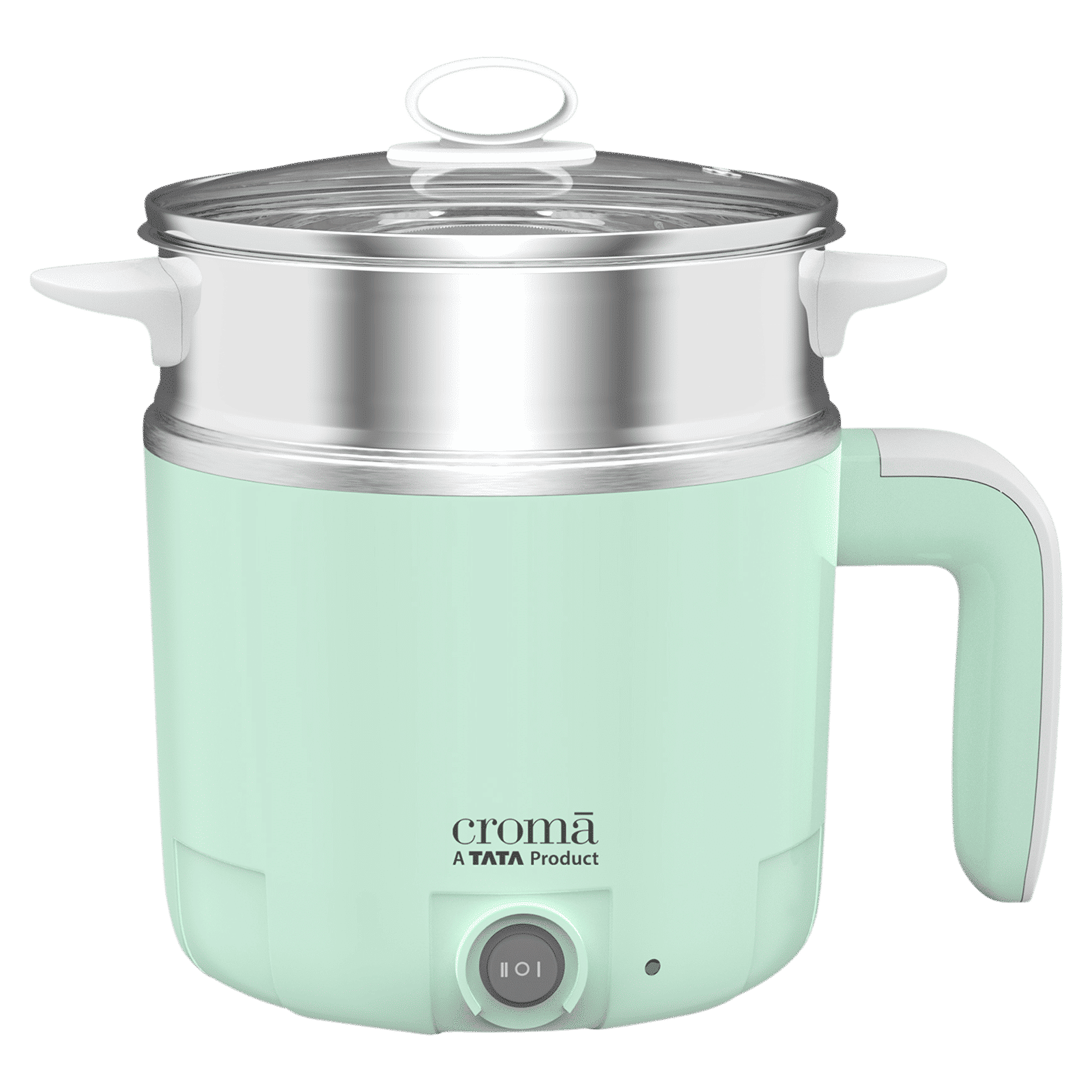 Croma AK5802 650 Watt 1.2 Litre Multi Cook Kettle with Auto Shut-Off (Green)_1