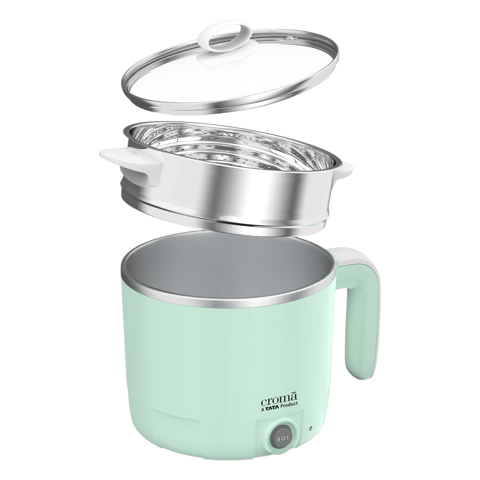 Croma AK5802 650 Watt 1.2 Litre Multi Cook Kettle with Auto Shut-Off (Green)_9