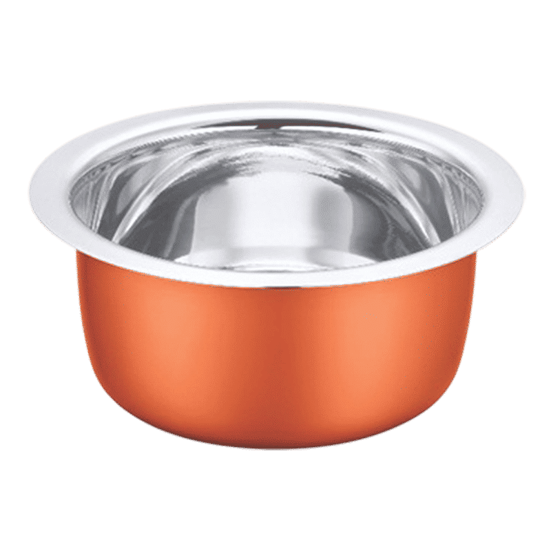 COOKAID 4 Pcs Non Stick Stainless Steel Cookware Set (Even & Fast Heating, Copper)_4