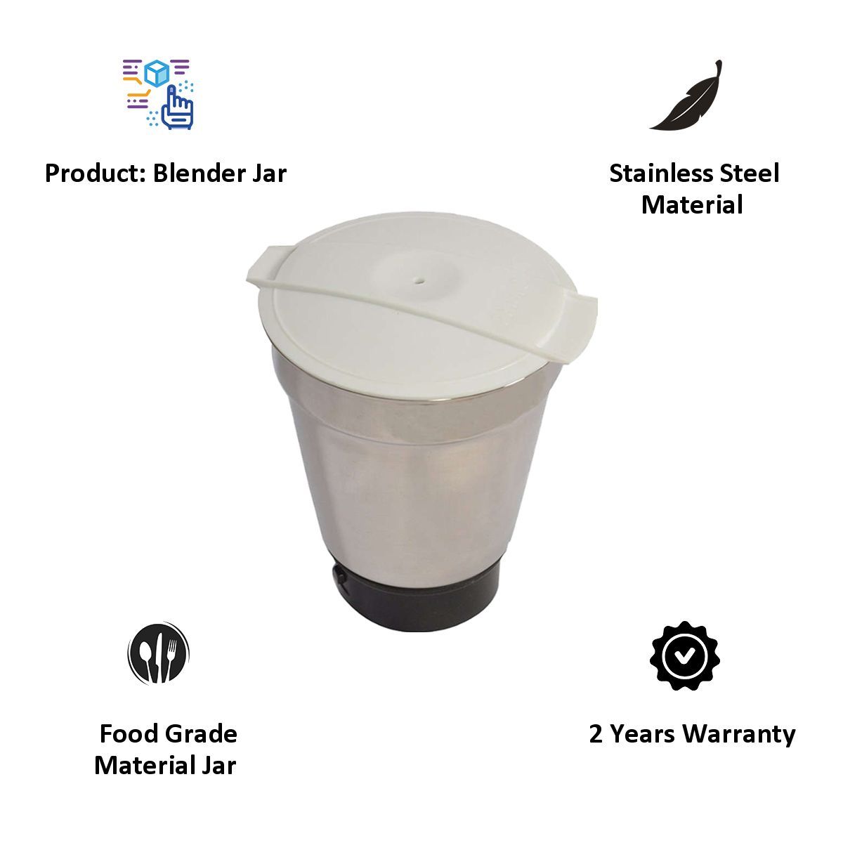 PHILIPS Assembly Dry Jar (HL1606, White)_3