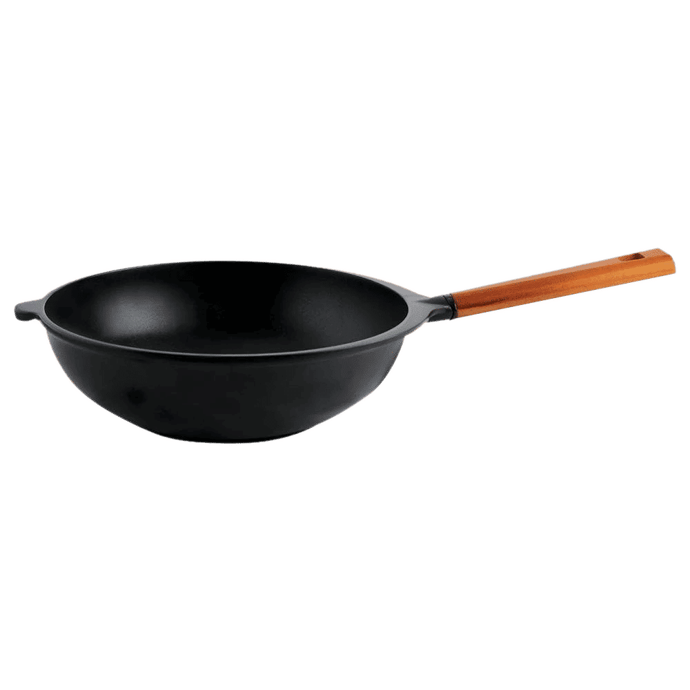 WONDERCHEF Caesar 28 cm Wok (63151591, Black) WONDERCHEF Caesar 28 cm Wok (63151591, Black)_1