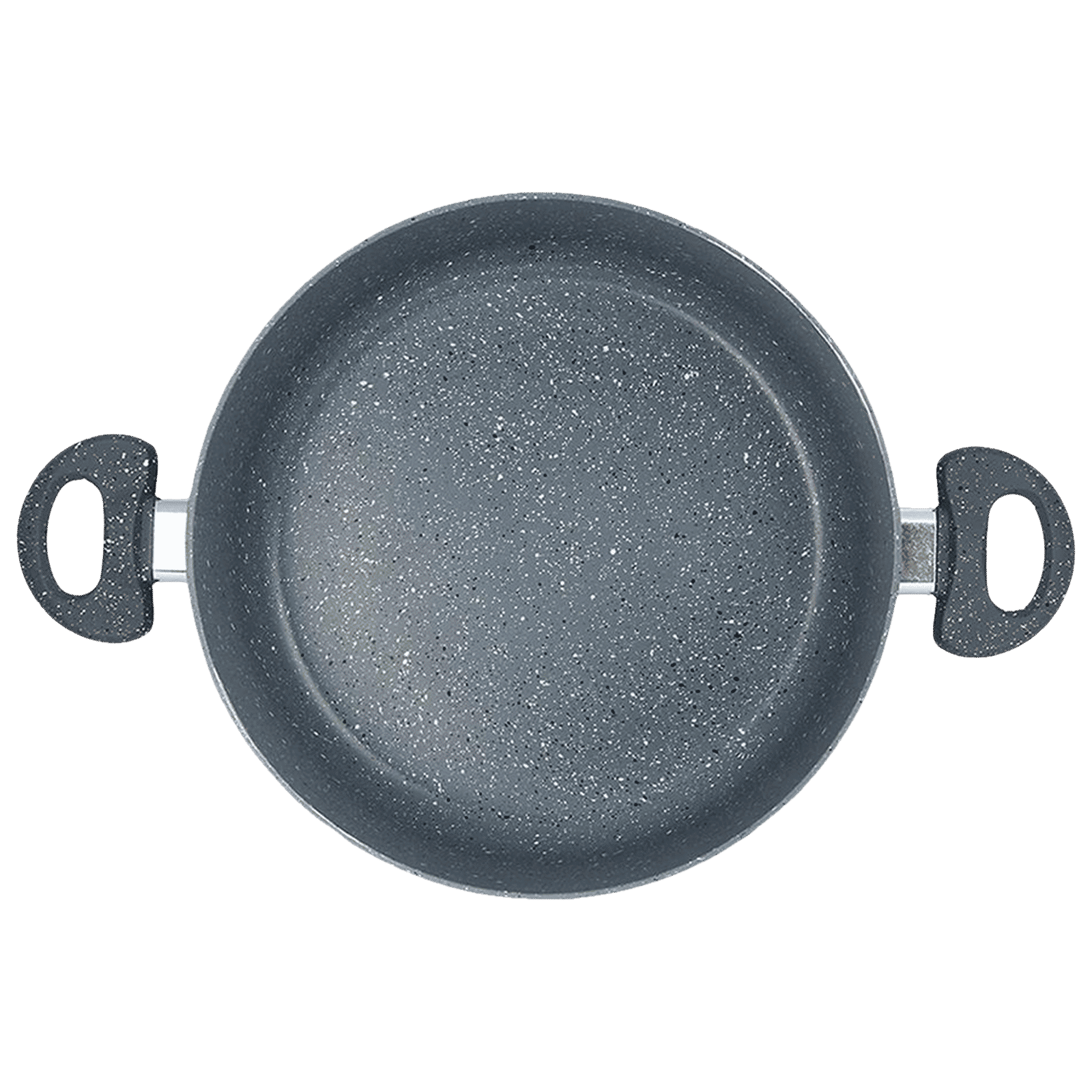 WONDERCHEF Granite 4L Non Stick Aluminium Casserole with Glass Lid (Induction Compatible, Even Heat Distribution, Grey) WONDERCHEF Granite 4L Non Stick Aluminium Casserole with Glass Lid (Induction Compatible, Even Heat Distribution, Grey)_5