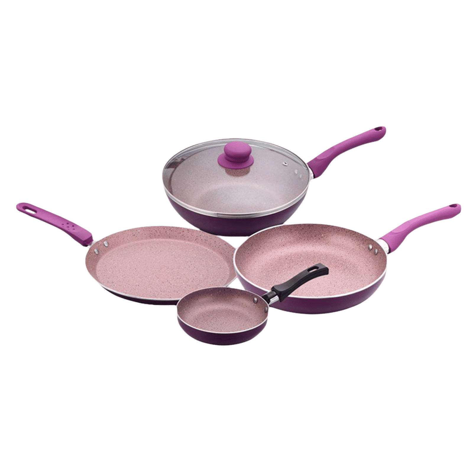 WONDERCHEF Royal Cooking Utensils (Non-stick Coating, 60018331, Purple) WONDERCHEF Royal Cooking Utensils (Non-stick Coating, 60018331, Purple)_1