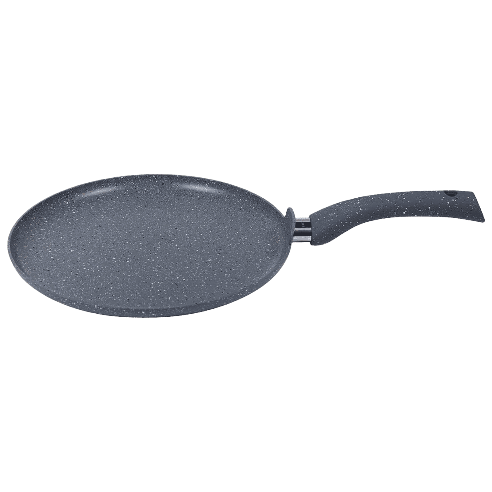 WONDERCHEF Granite 28cm Non Stick Aluminium Dosa Tawa (Induction Compatible, Even Heat Distribution, Grey)_1