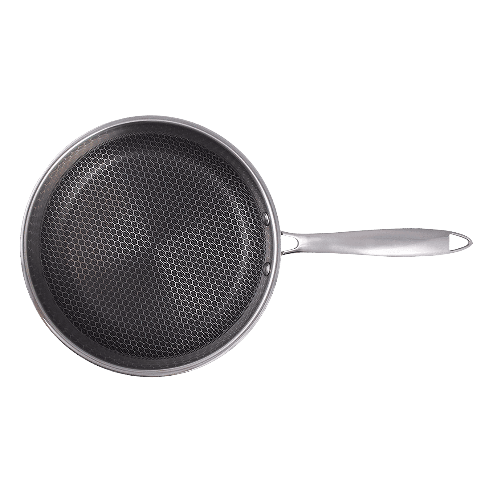WONDERCHEF Stanton Frying Pan (304 Stainless Steel Body, 63152776, Silver) WONDERCHEF Stanton Frying Pan (304 Stainless Steel Body, 63152776, Silver)_5