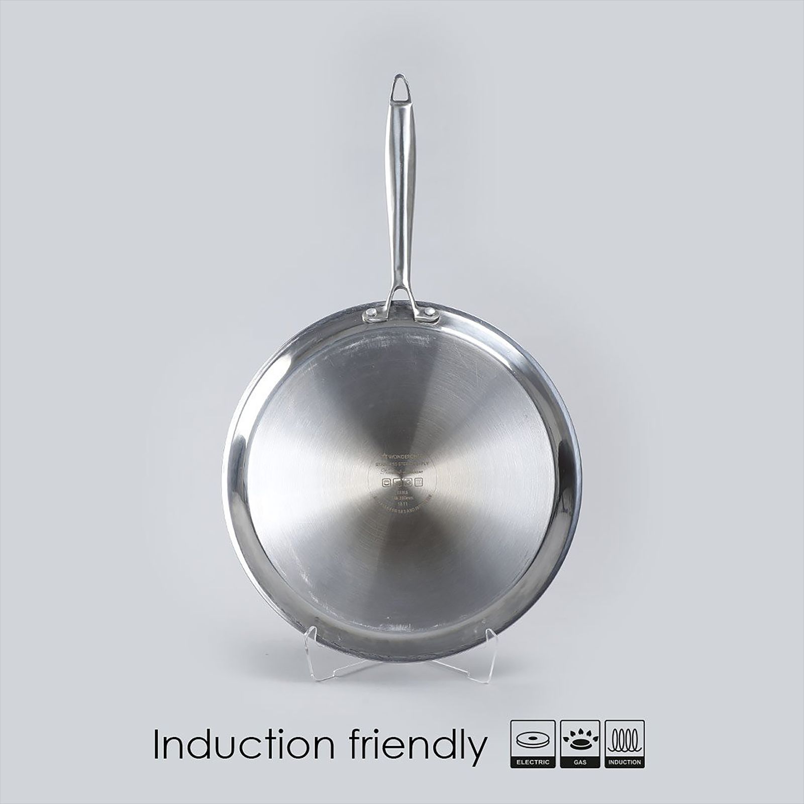 WONDERCHEF Stanton Dosa Tawa (304 Stainless Steel Body, 63152777, Silver)_9