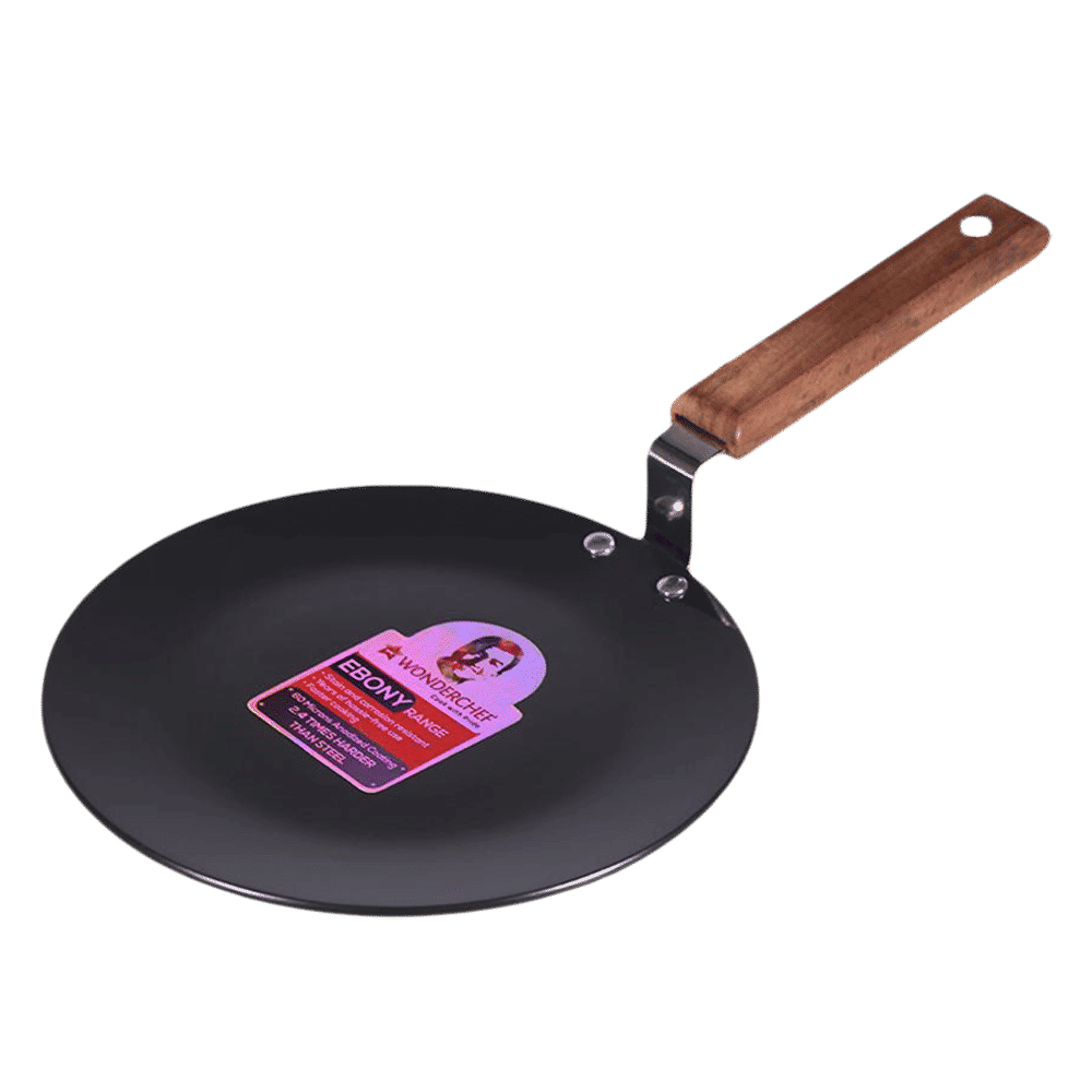 WONDERCHEF Ebony 22 cm Roti Tawa (63153107, Black) WONDERCHEF Ebony 22 cm Roti Tawa (63153107, Black)_1