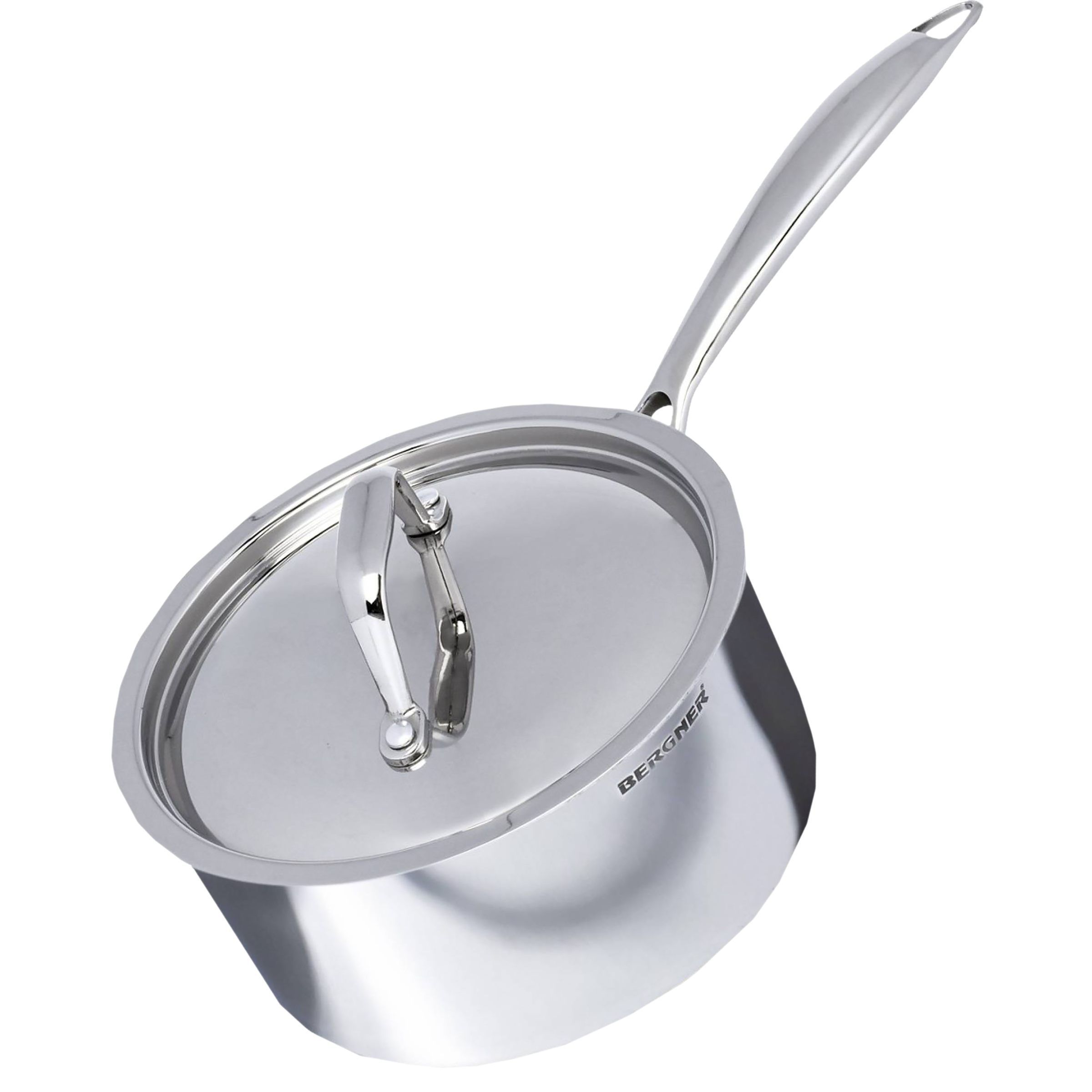 BERGNER Argent 1.6L Stainless Steel Sauce Pan with Stainless Steel Lid (Induction Compatible, Even Heat Distribution, Silver)_6