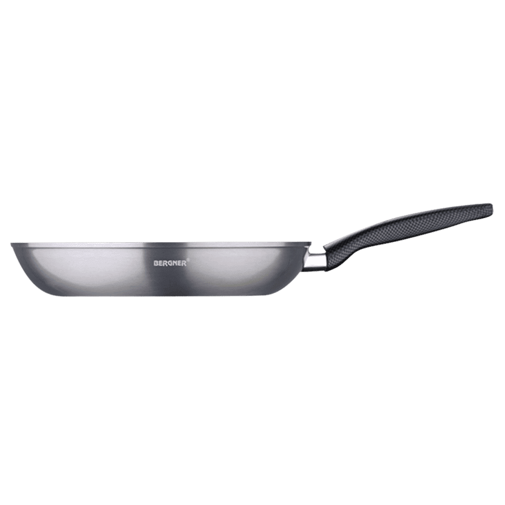 BERGNER Carbon TT 100ml Non Stick Aluminium Fry Pan (Induction Compatible, Dishwasher Safe, Silver)_10