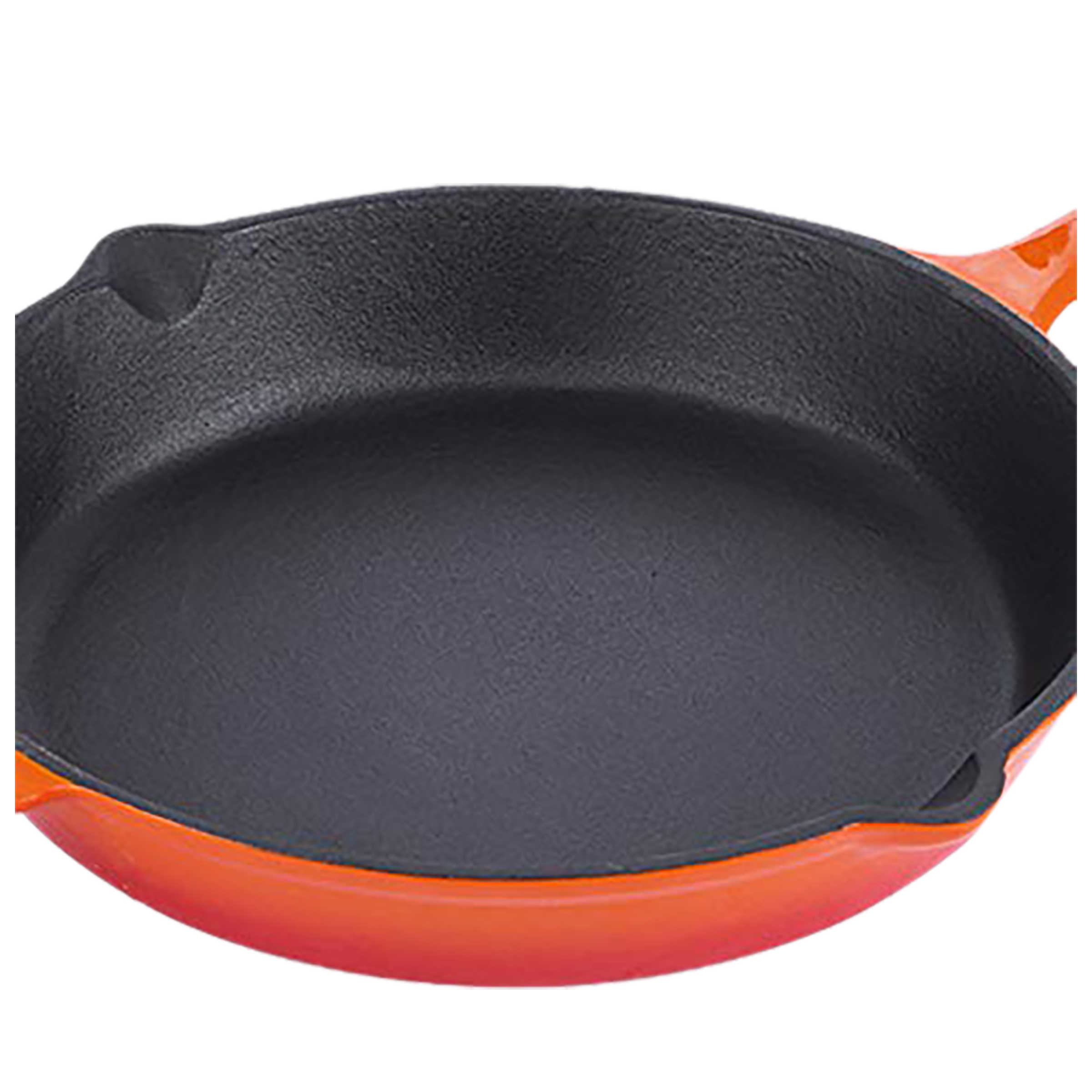 BERGNER Eros 1L Non Stick Cast Iron Fry Pan (Induction Compatible, Dishwasher Safe, Orange)_9