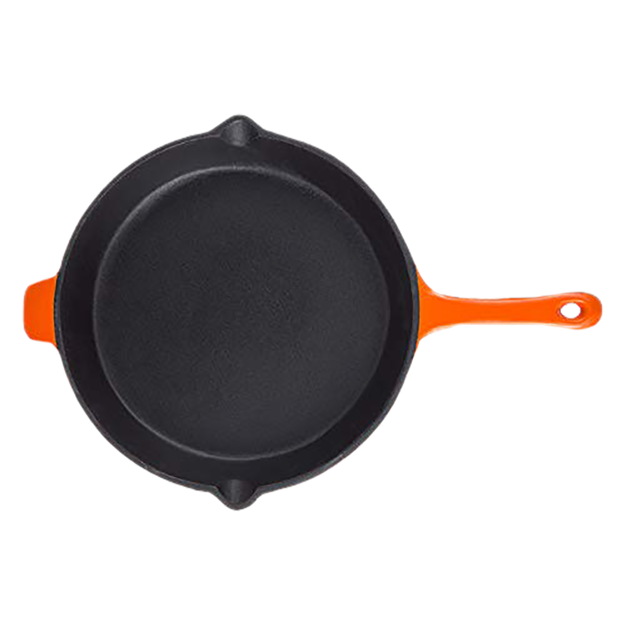 BERGNER Eros 1L Non Stick Cast Iron Fry Pan (Induction Compatible, Dishwasher Safe, Orange)_4