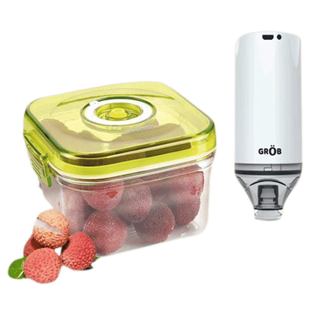 Grob Nutrifresh Pro Storage Container (Anti Fungal and Hygienic, Transparent) Grob Nutrifresh Pro Storage Container (Anti Fungal and Hygienic, Transparent)_1