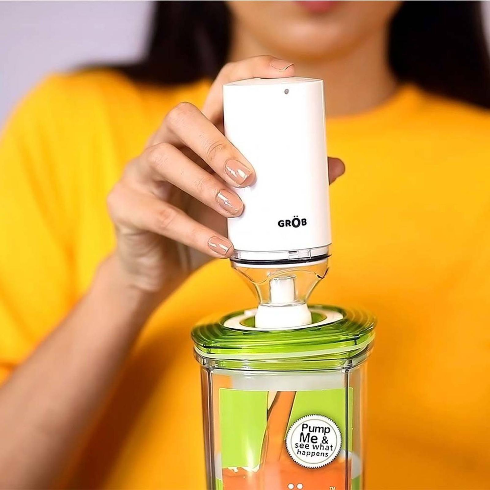 Grob Nutrifresh Pro Storage Container (Anti Fungal and Hygienic, Transparent) Grob Nutrifresh Pro Storage Container (Anti Fungal and Hygienic, Transparent)_4