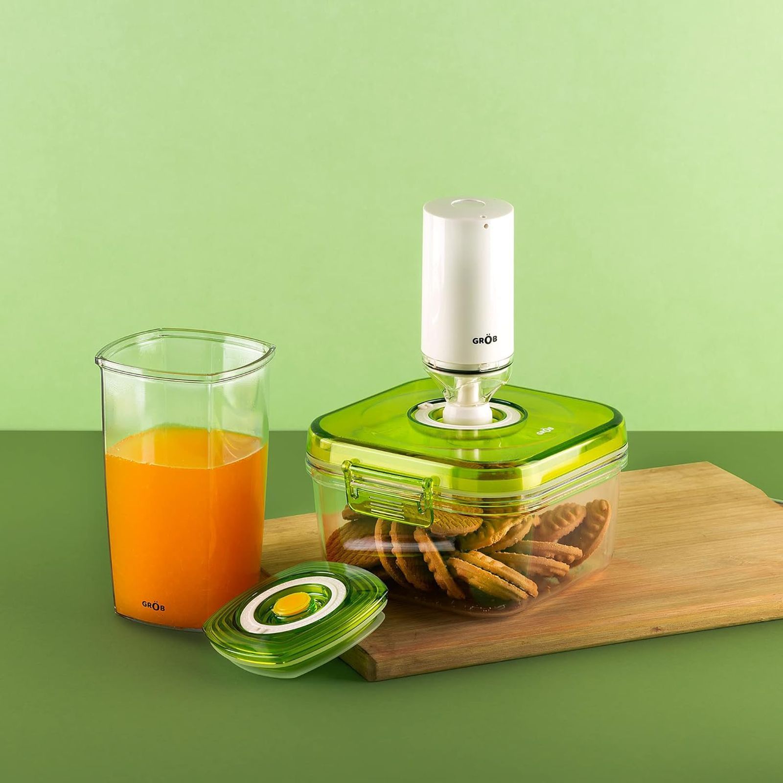 Grob Nutrifresh Pro Storage Container (Anti Fungal and Hygienic, Transparent) Grob Nutrifresh Pro Storage Container (Anti Fungal and Hygienic, Transparent)_7