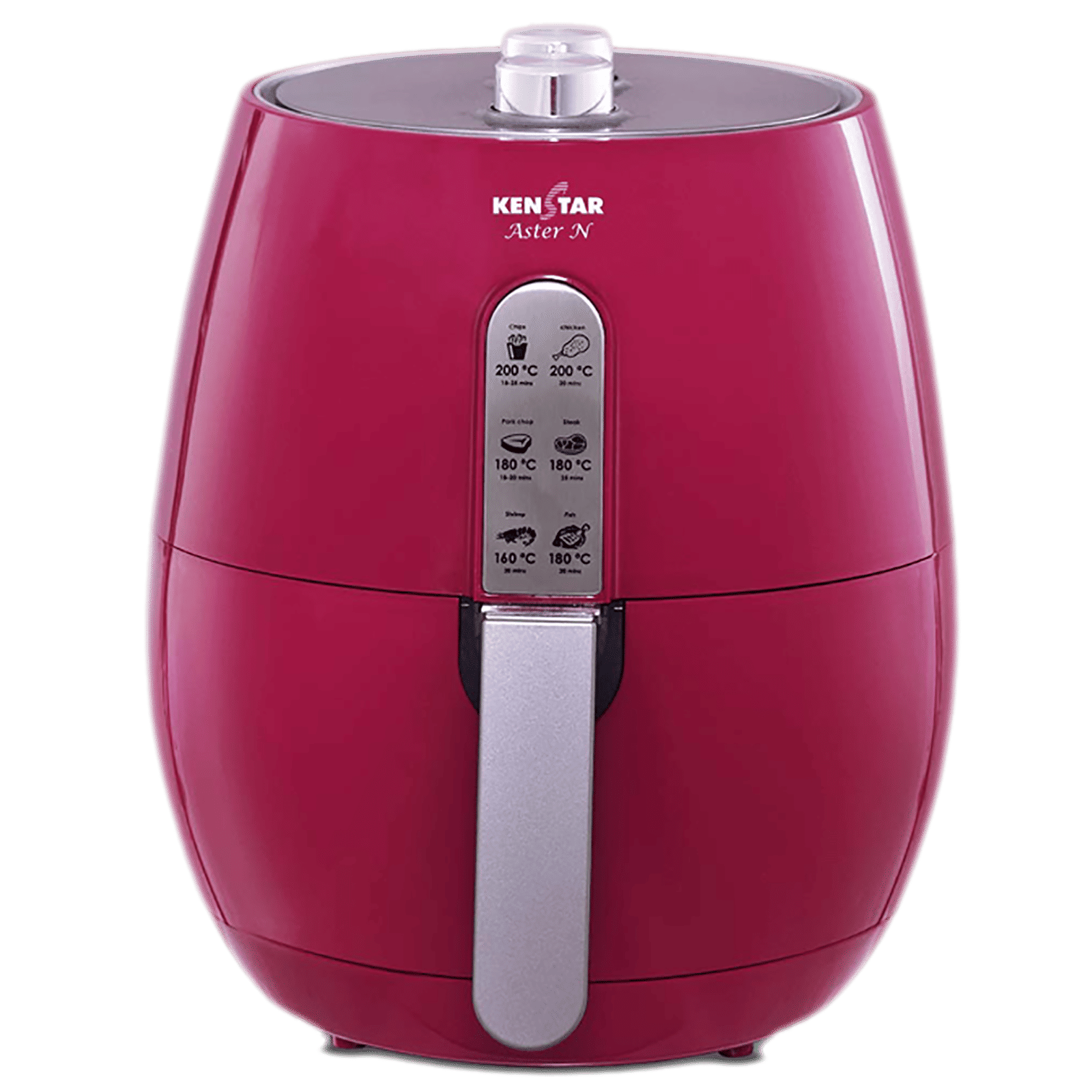 KENSTAR Aster-N 3.5L 1500 Watt Air Fryer with Overheat Protection (Maroon)_1