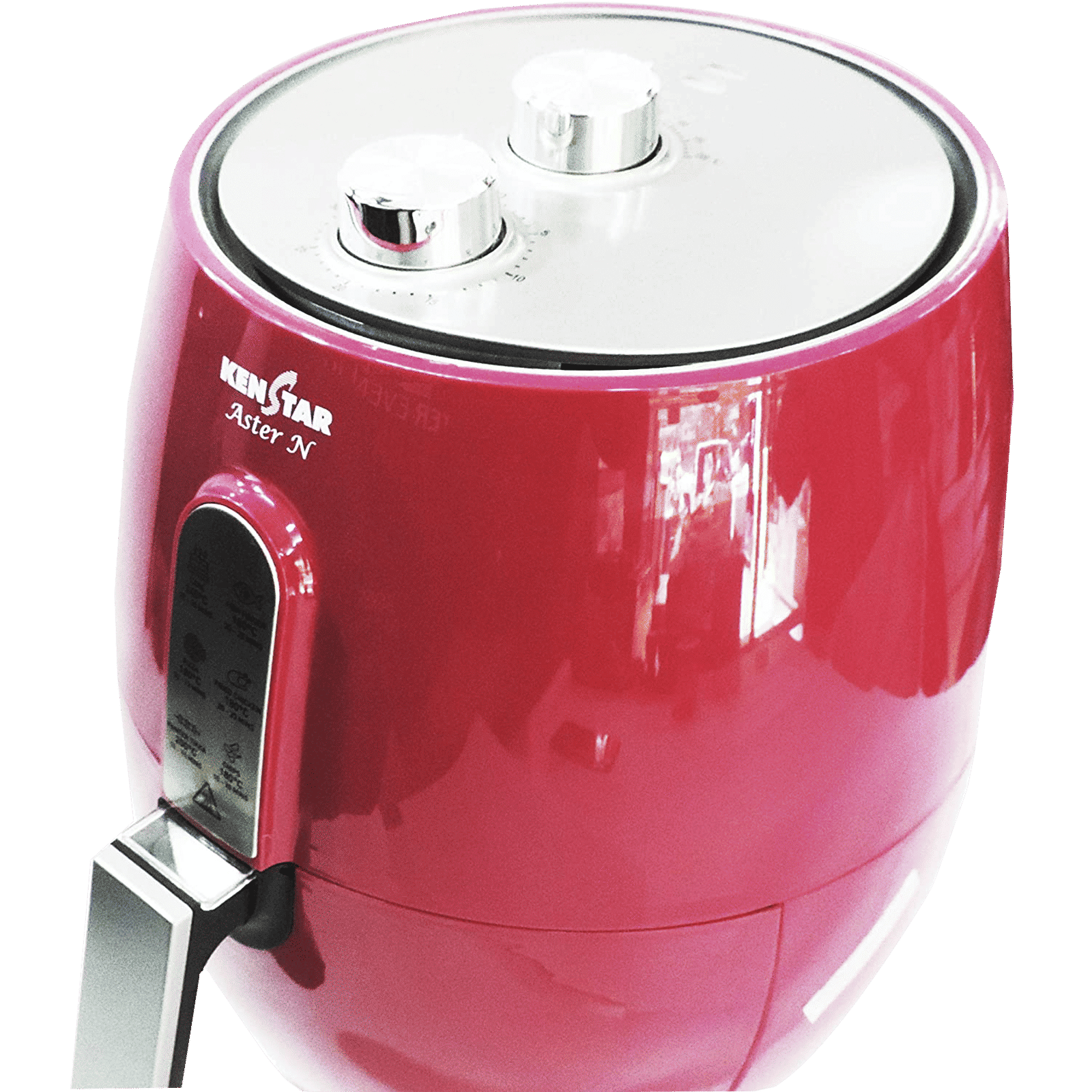 KENSTAR Aster-N 3.5L 1500 Watt Air Fryer with Overheat Protection (Maroon)_8