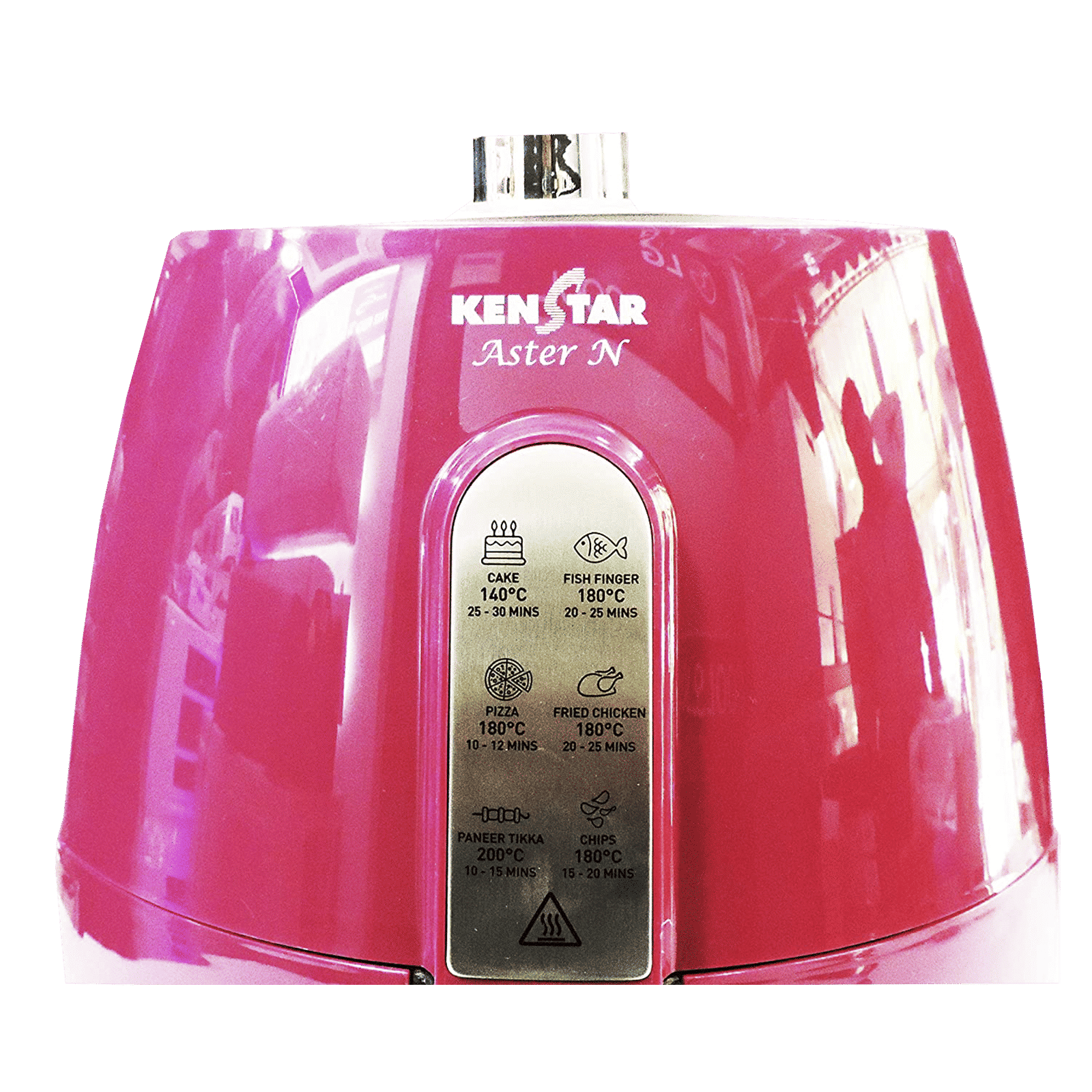 KENSTAR Aster-N 3.5L 1500 Watt Air Fryer with Overheat Protection (Maroon)_5